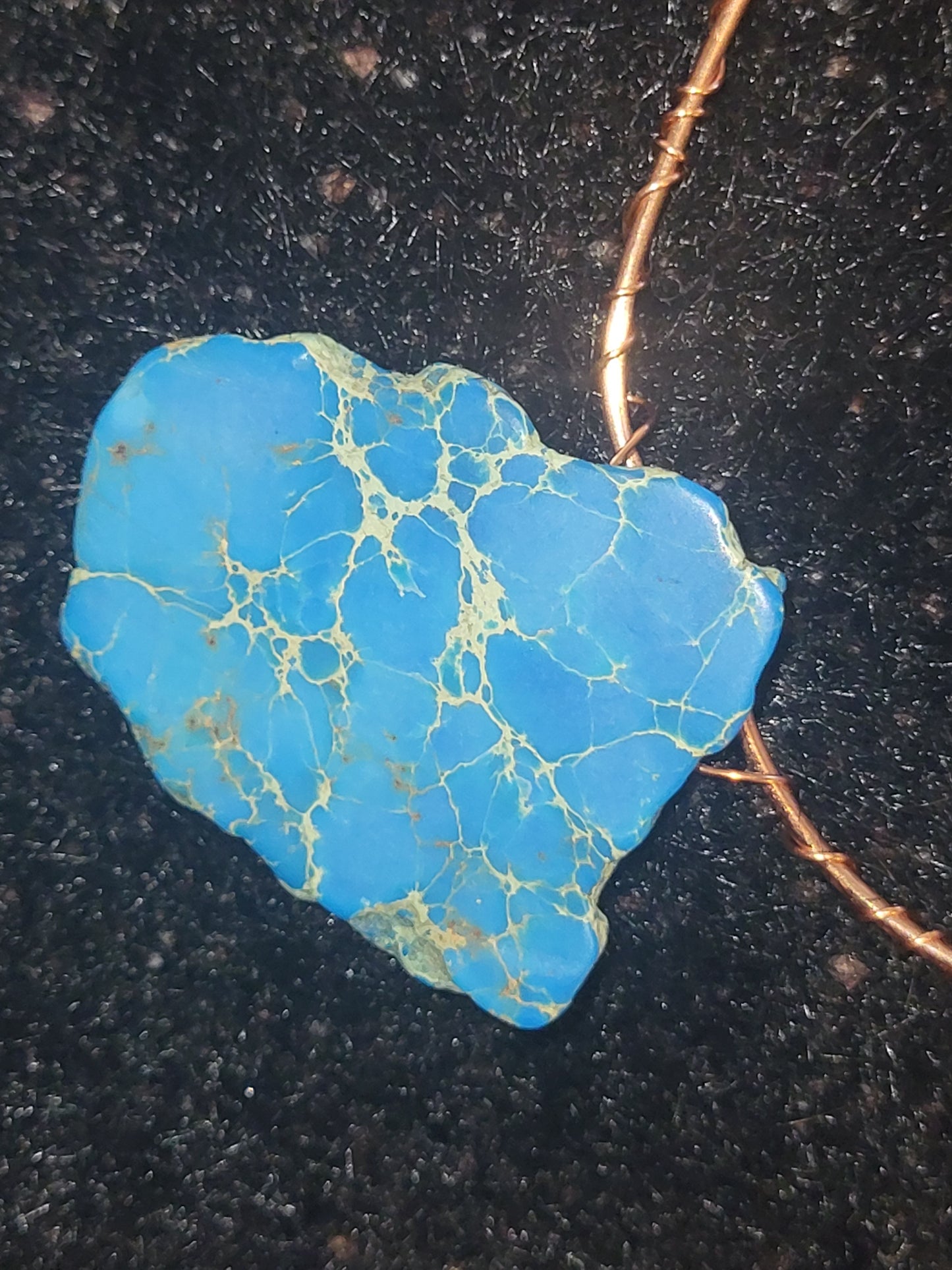 Handcrafted wire wrapped bracelet