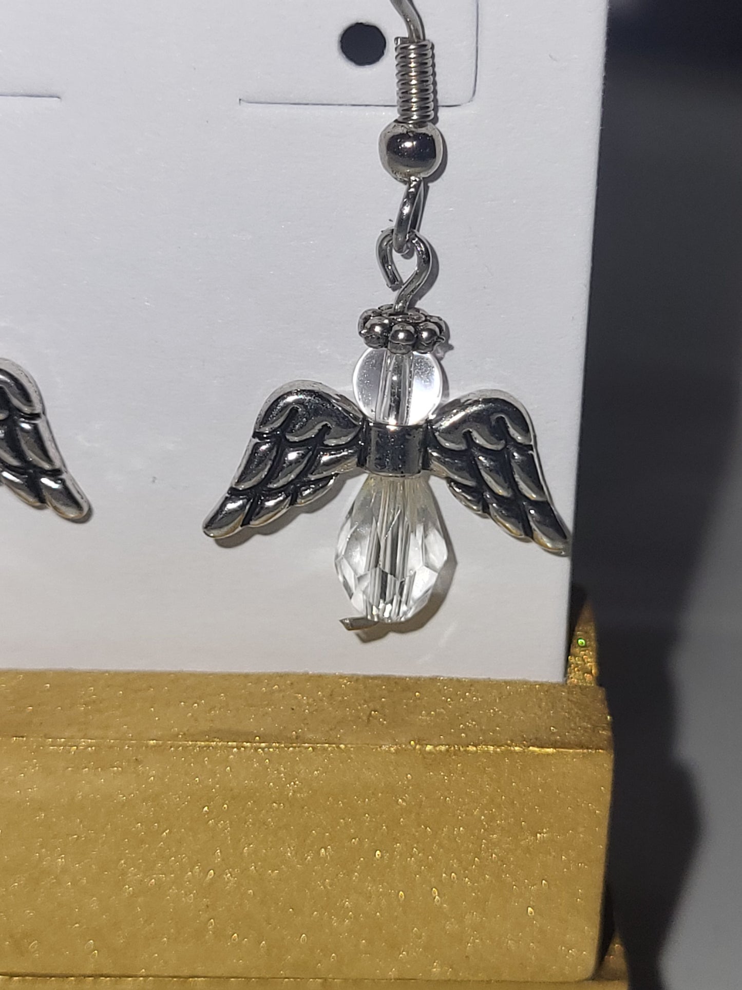 Christmas earrings mini angel