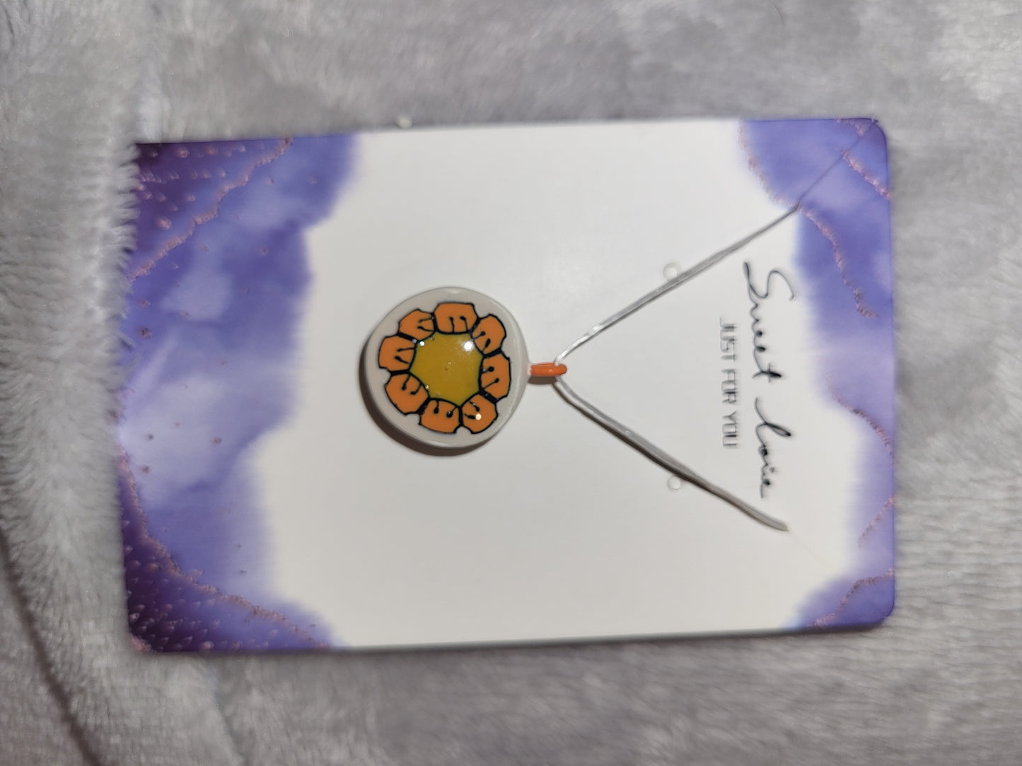 Homemade necklace charms