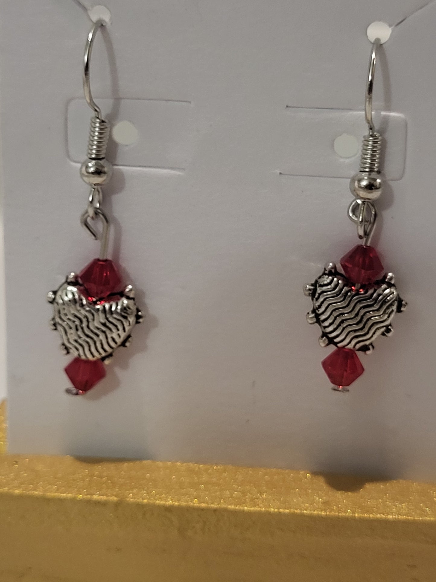Valentine's day inspired earrings ♡