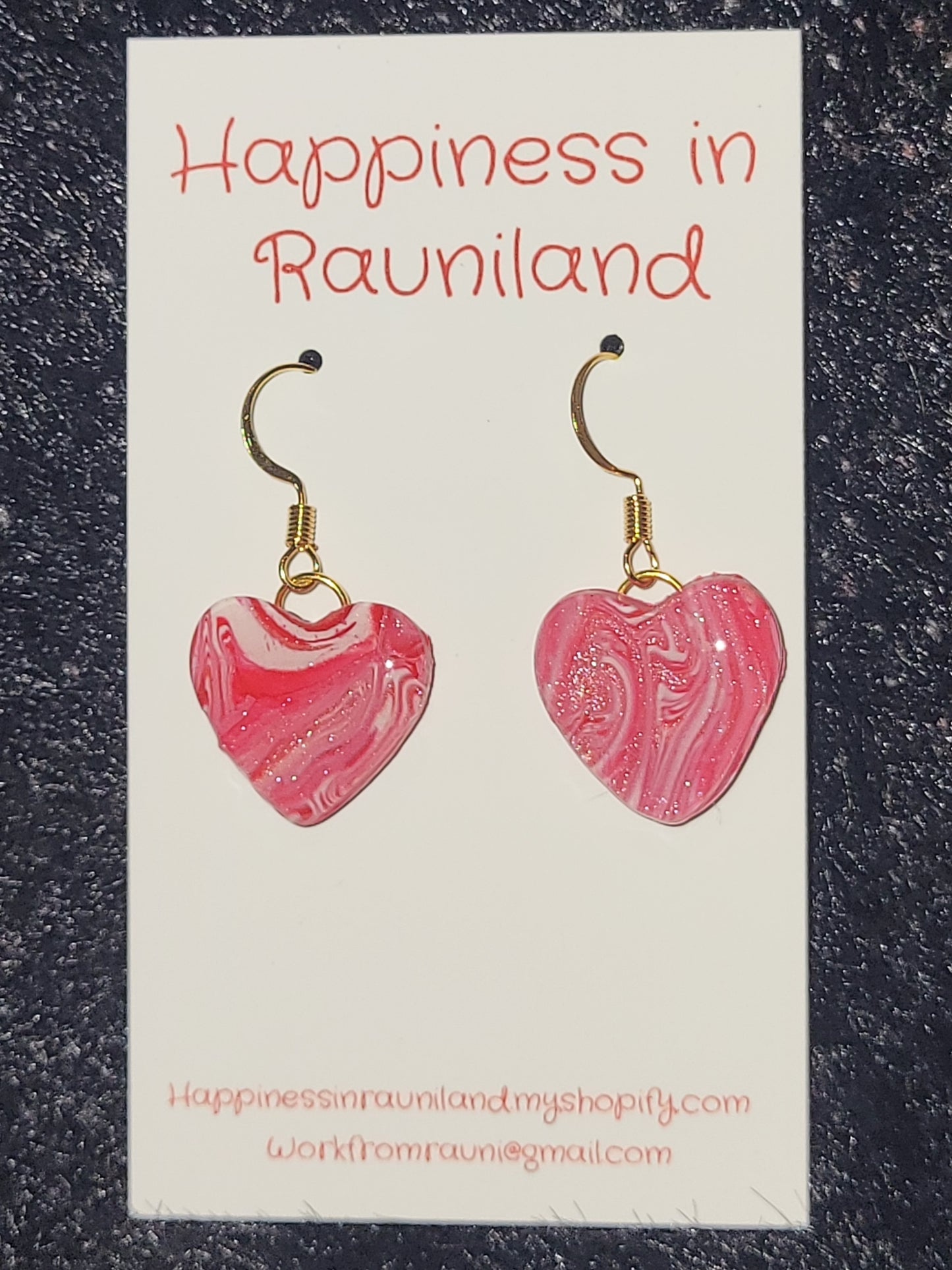 Handmade dangling earrings
