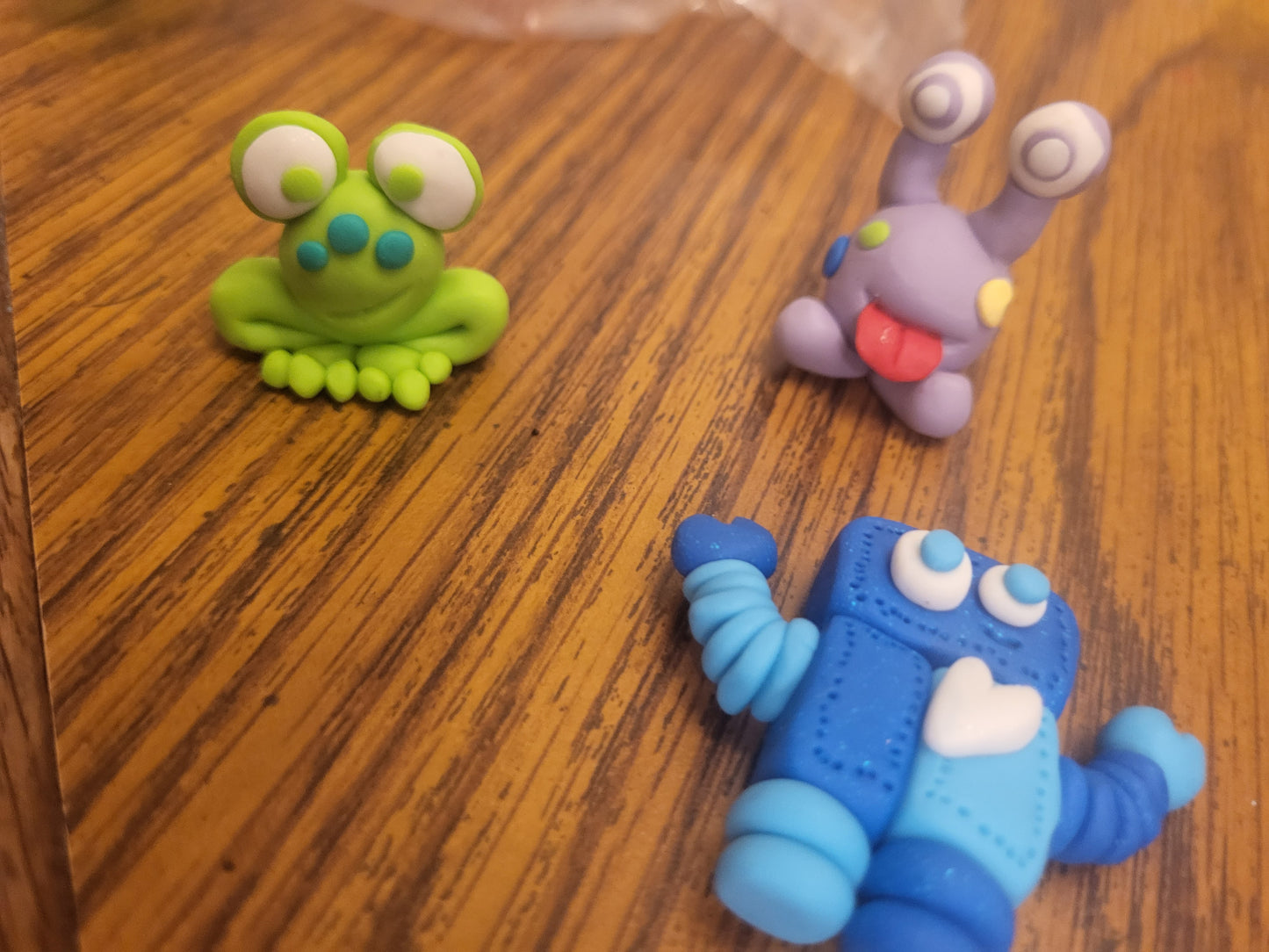 Mini clay figurines