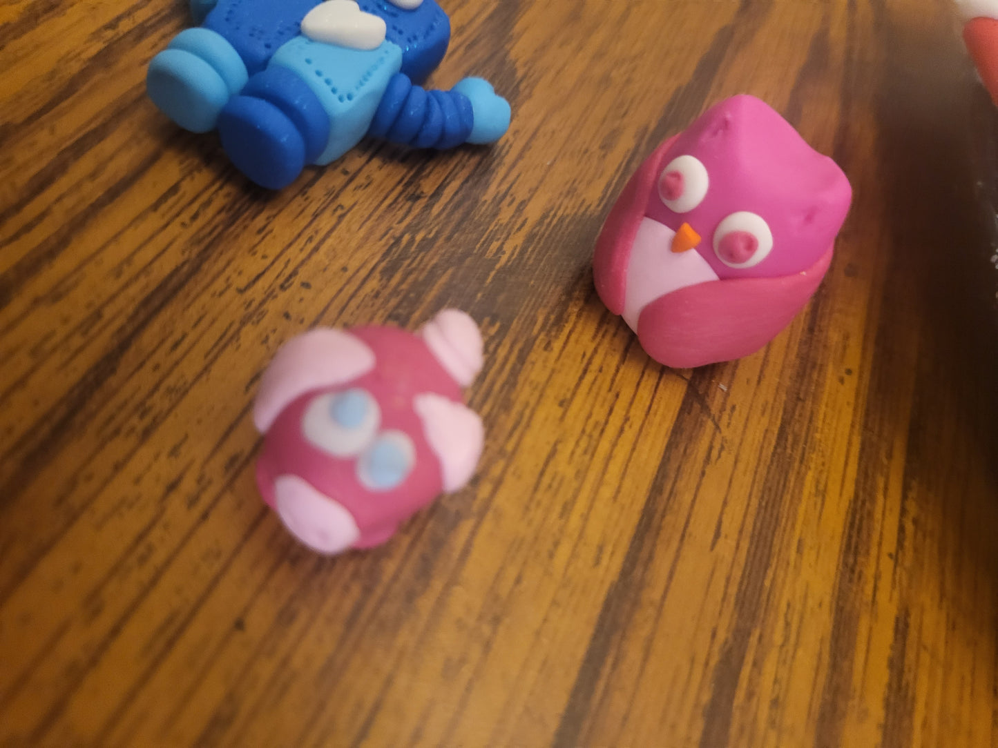 Mini clay figurines