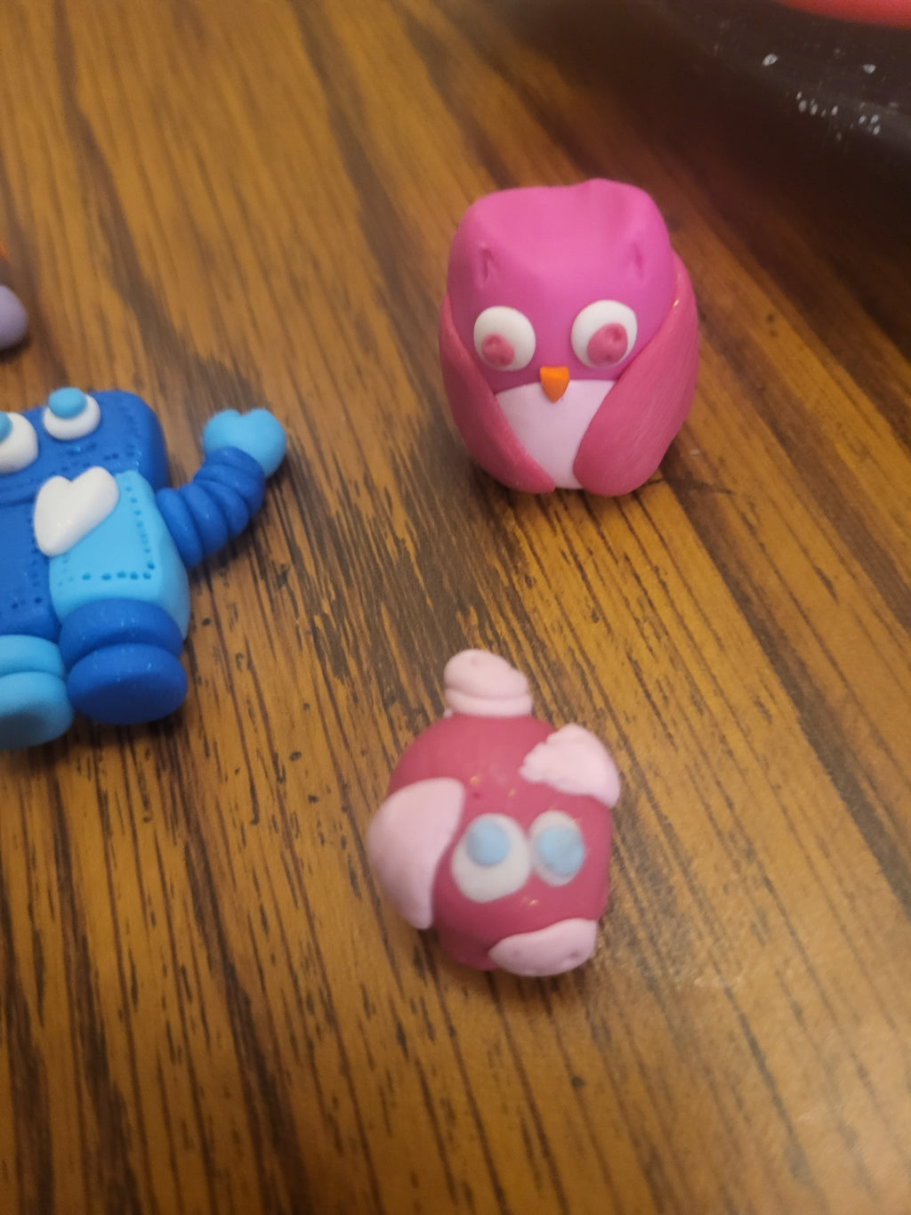 Mini clay figurines