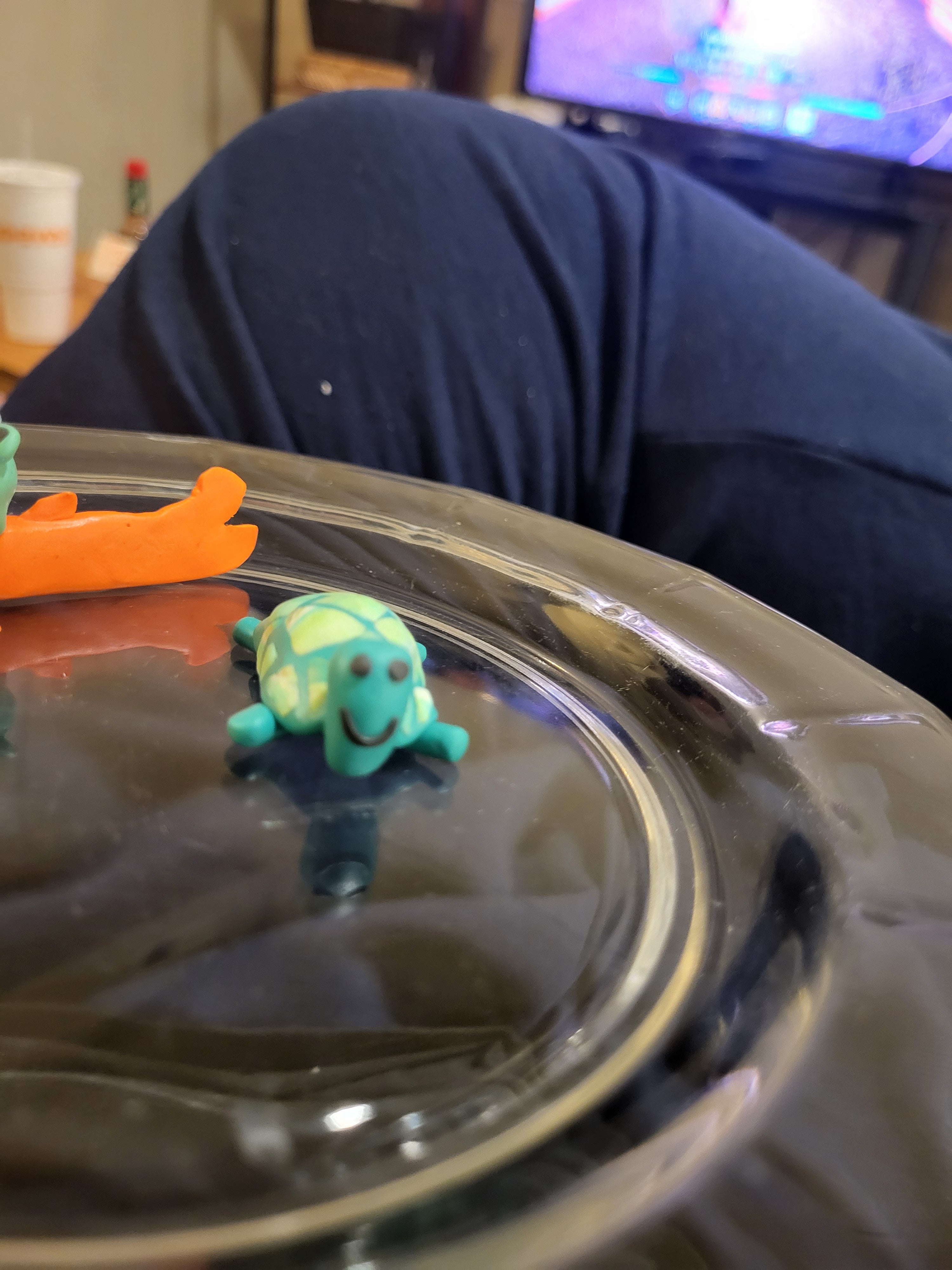 Mini clay figurines