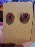 Flower earrings