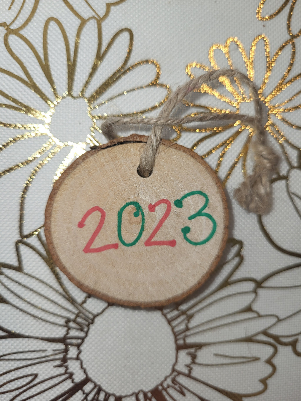 "2025" Personalized Christmas ornament