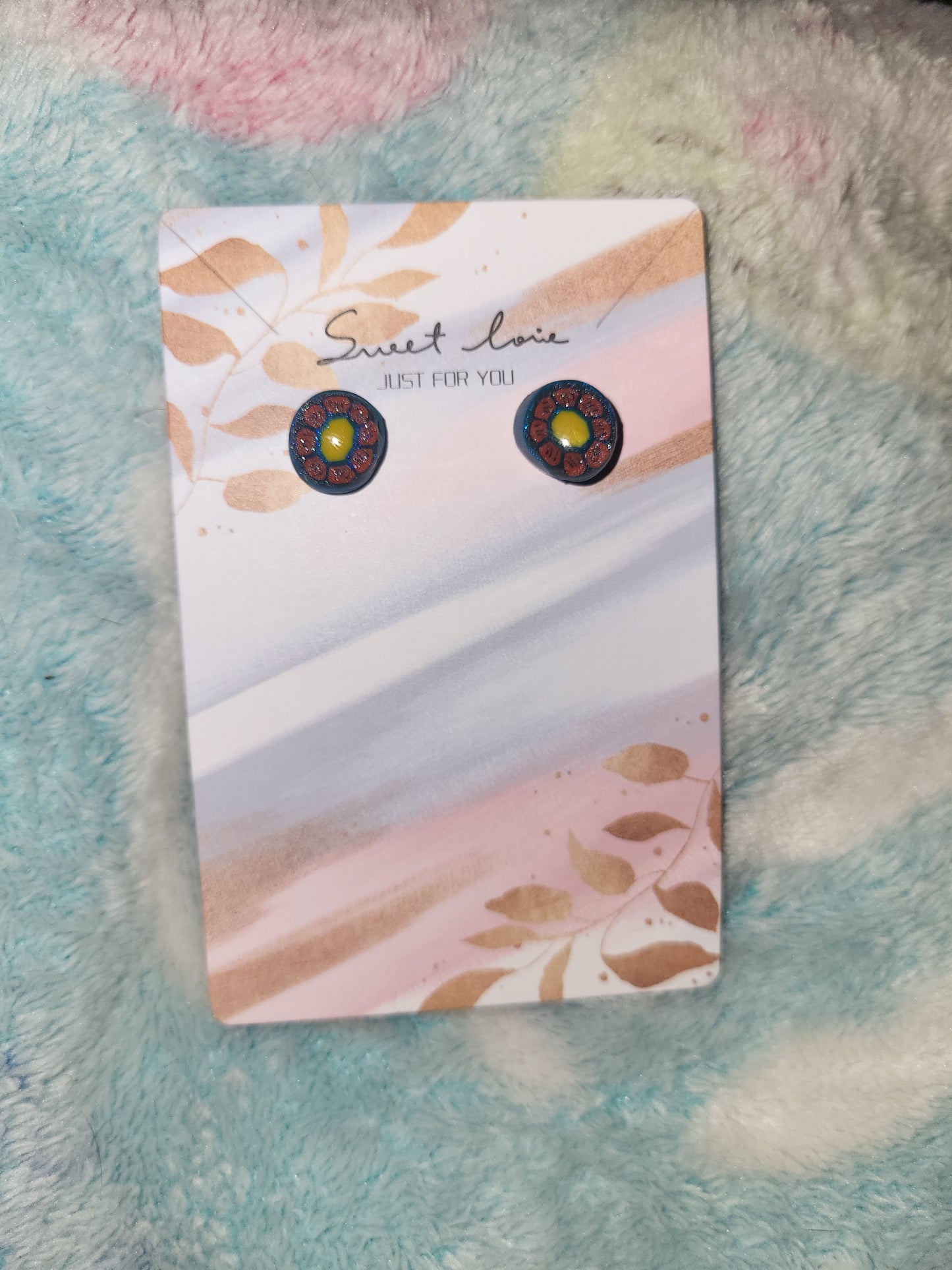 Homemade flower jewelry