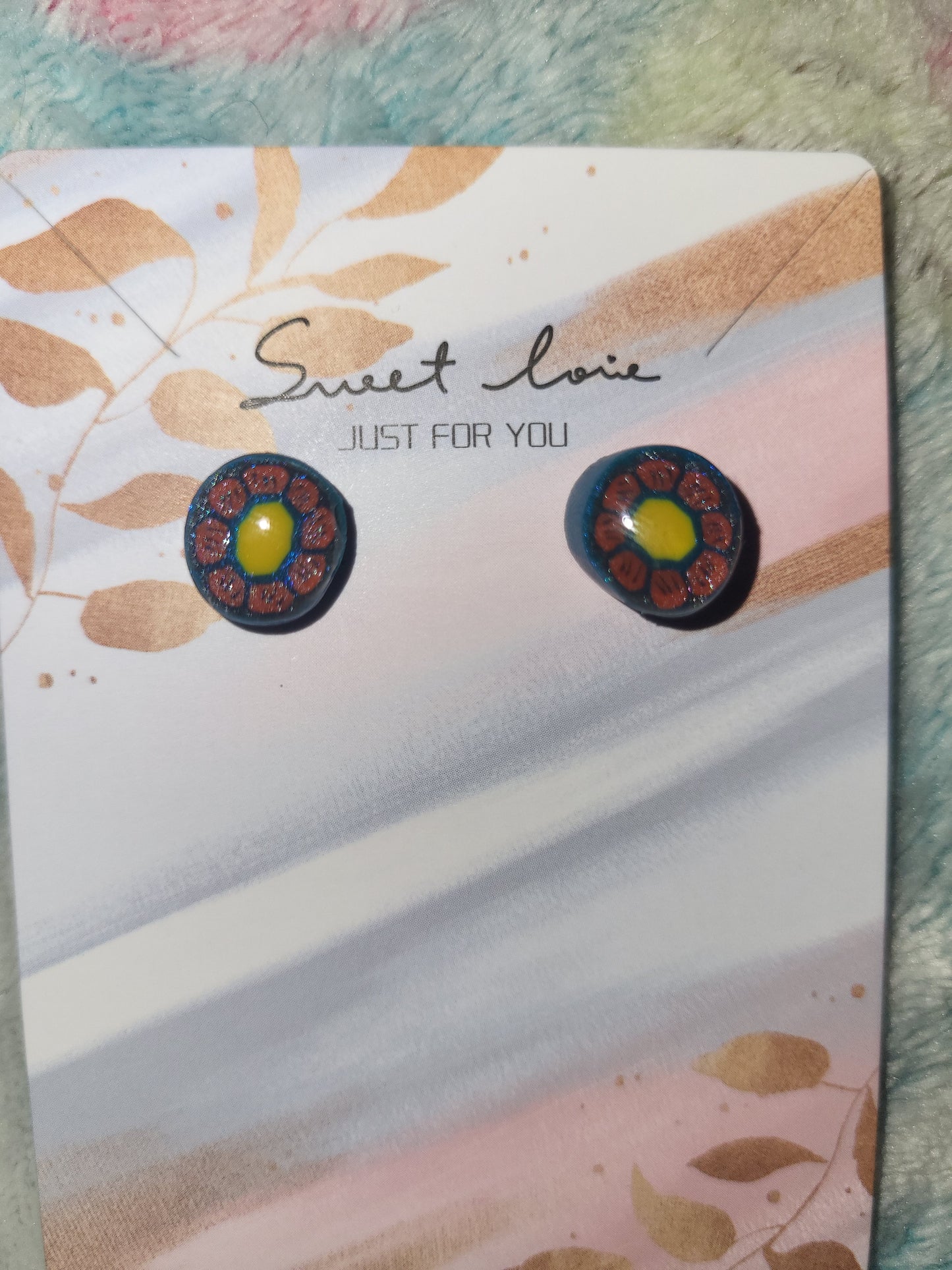 Homemade flower jewelry