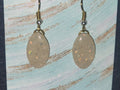 Homemade dangling earrings