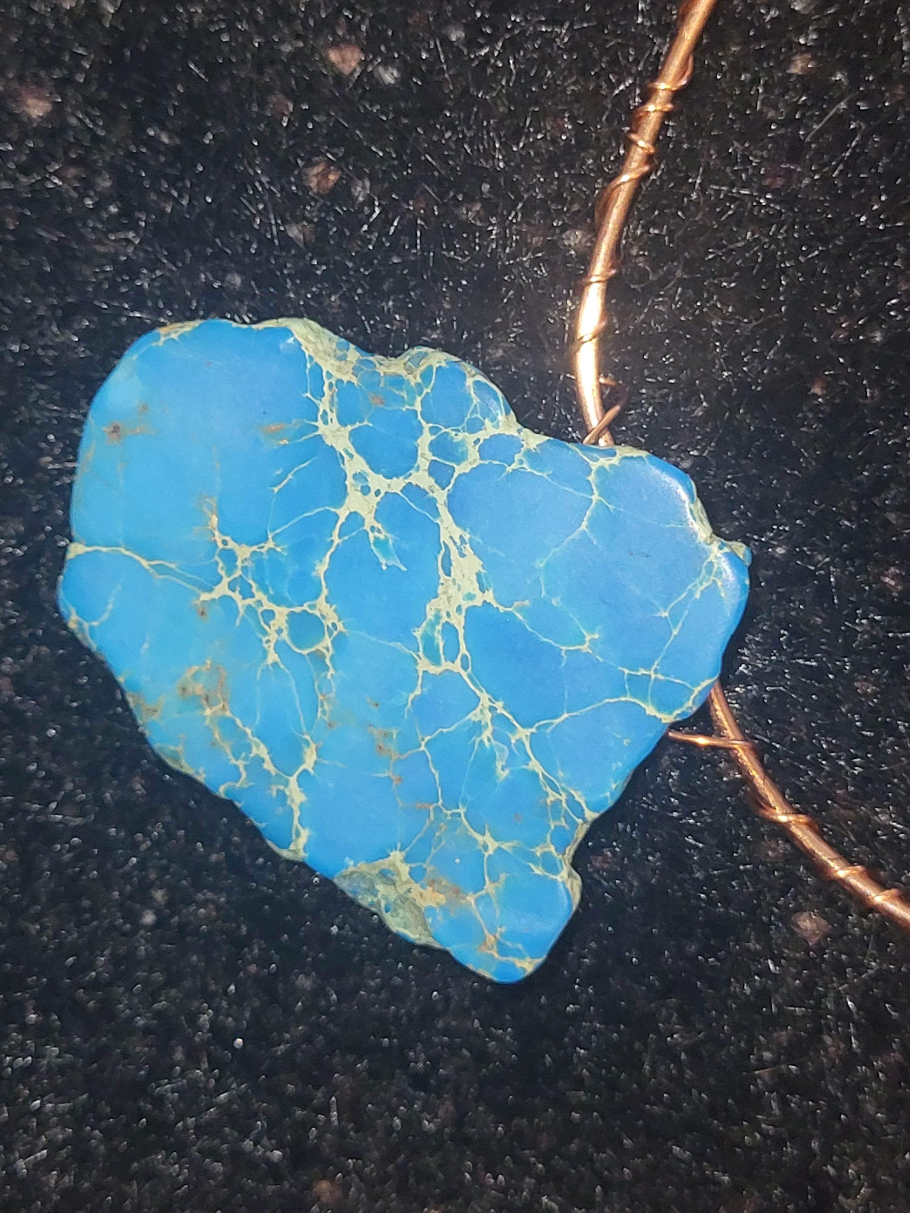 Handcrafted wire wrapped bracelet