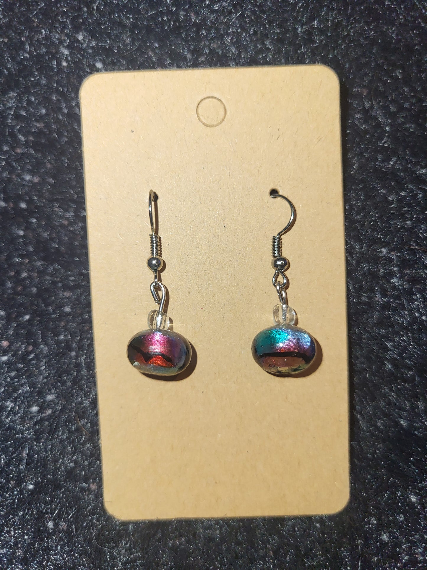 Handcrafted beaded earrings