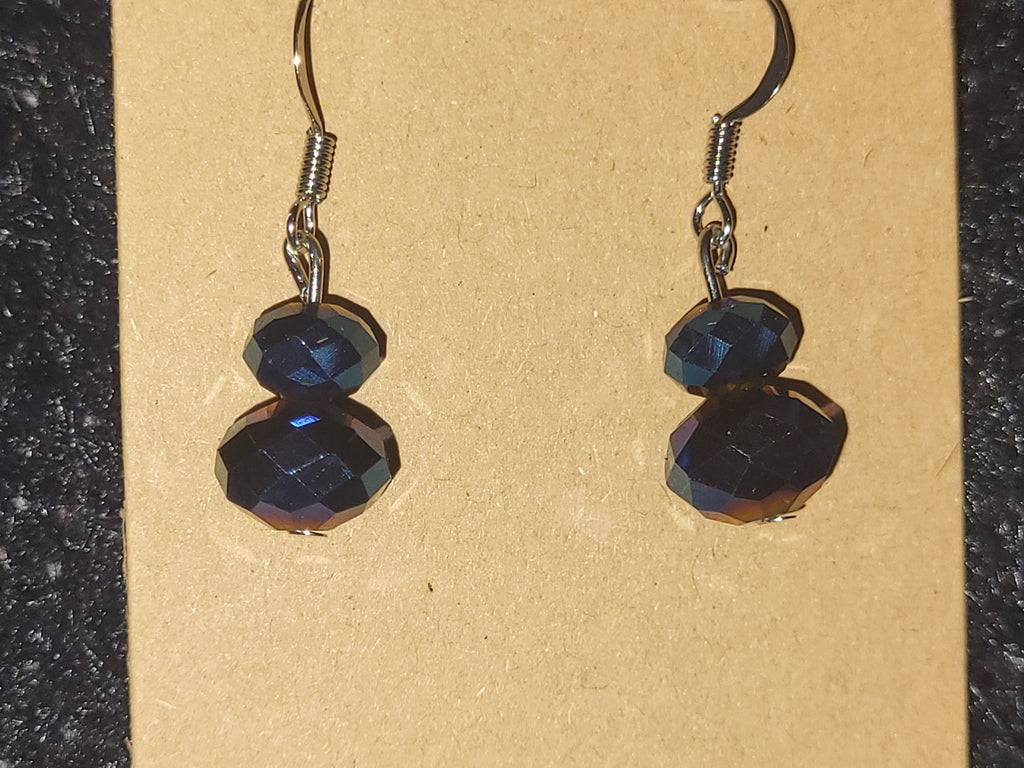 Handcrafted beaded earrings