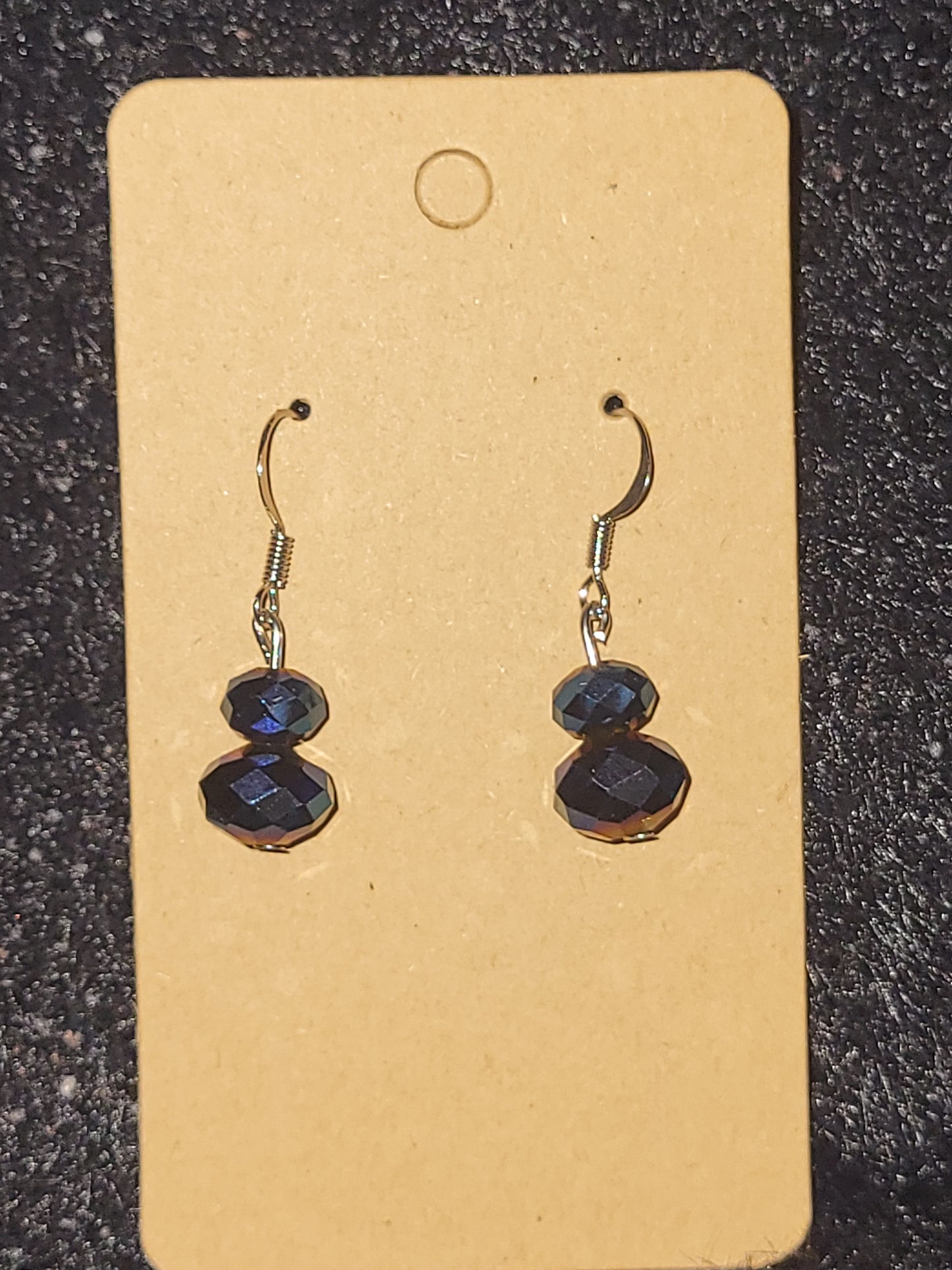 Handcrafted beaded earrings