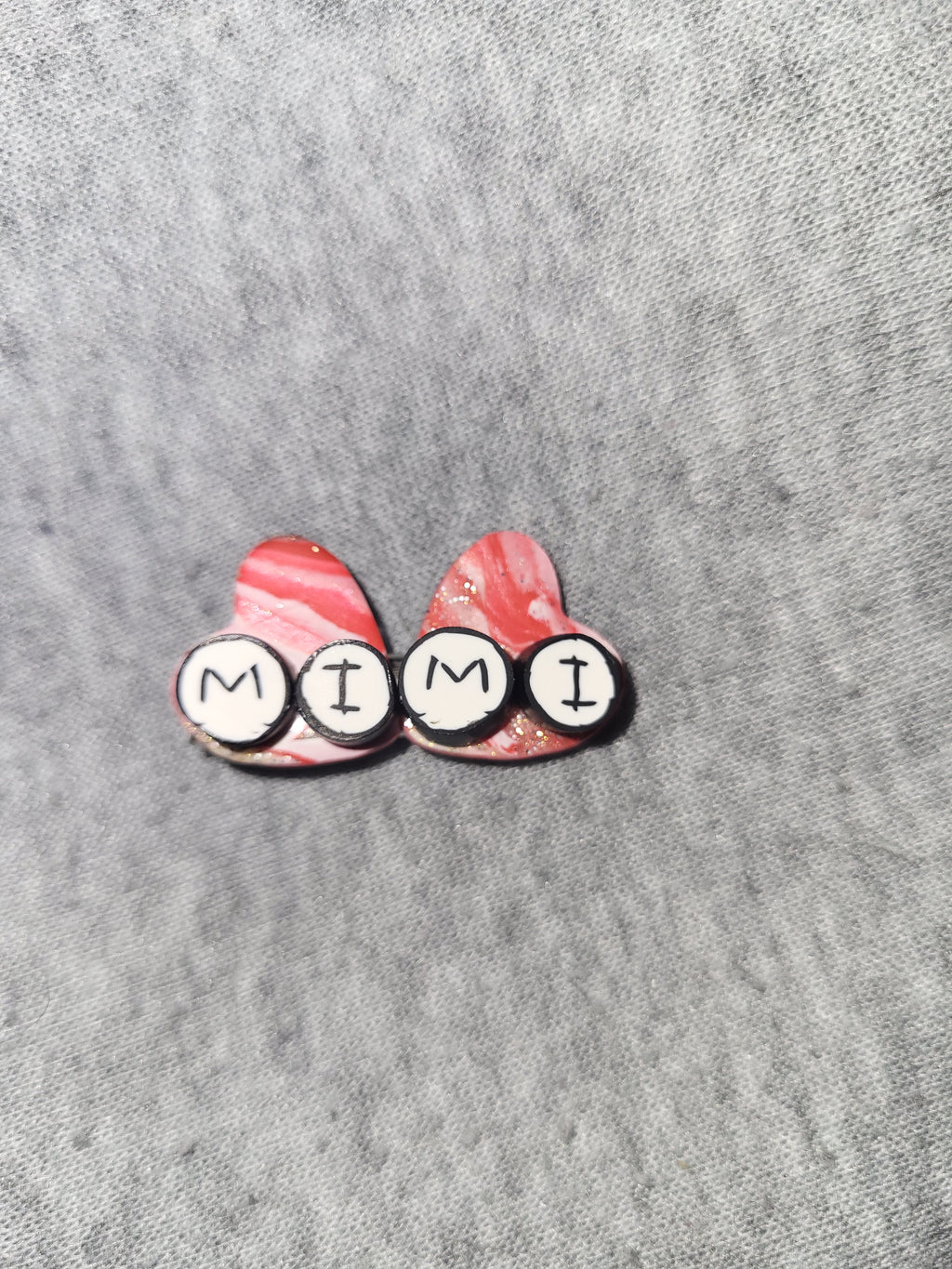 Homemade personalized hairclip