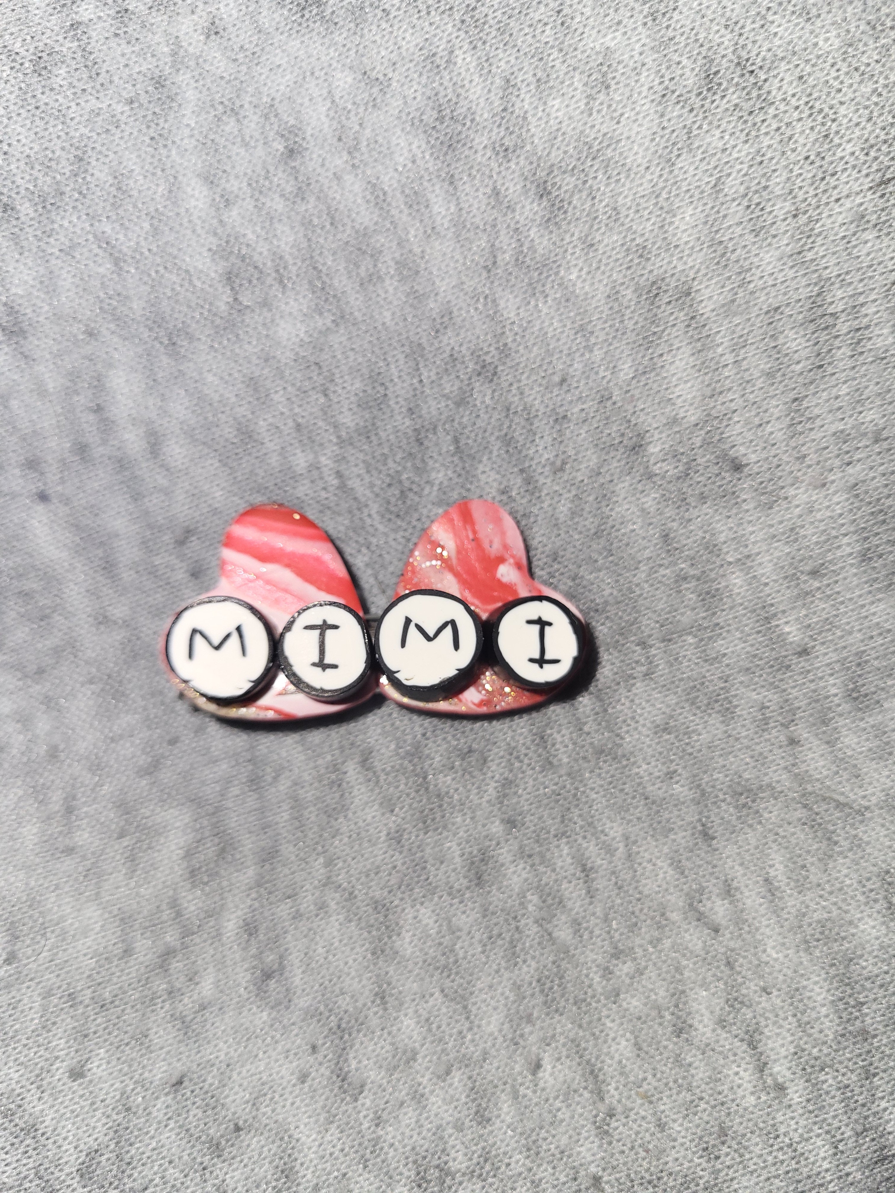 Homemade personalized hairclip