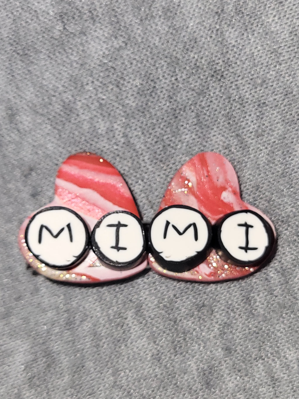 Homemade personalized hairclip