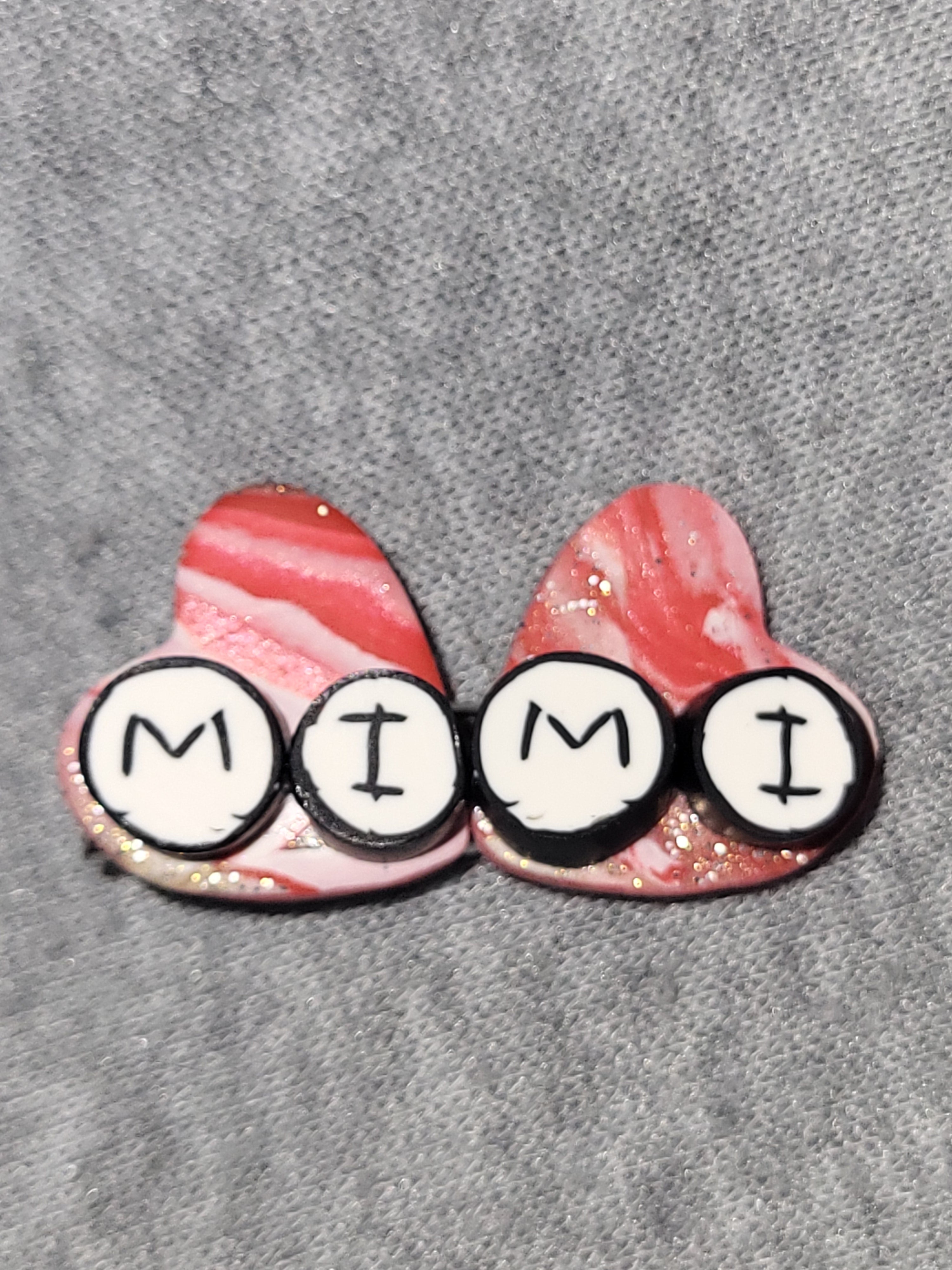 Homemade personalized hairclip
