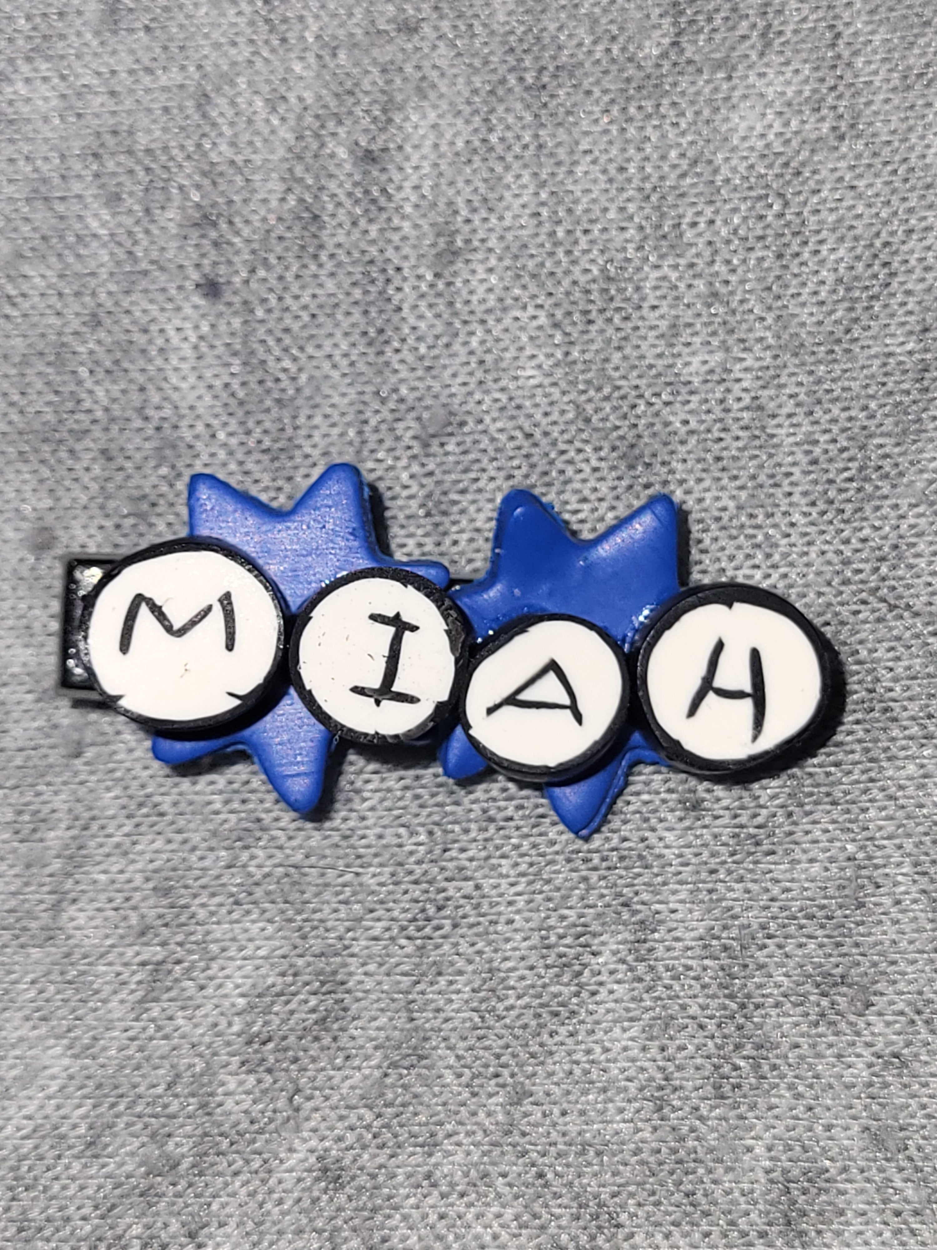 Homemade personalized hairclip