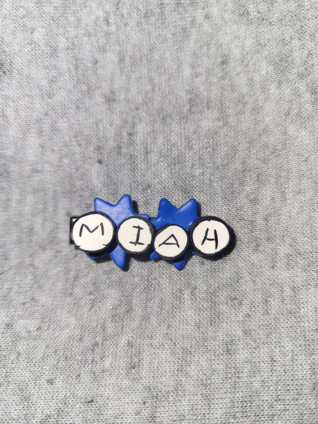 Homemade personalized hairclip