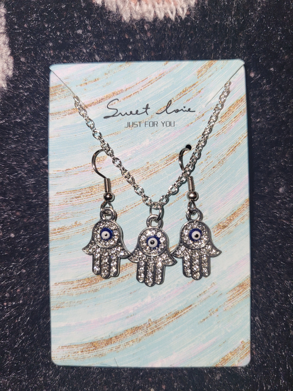 Handcrafted jewelry set