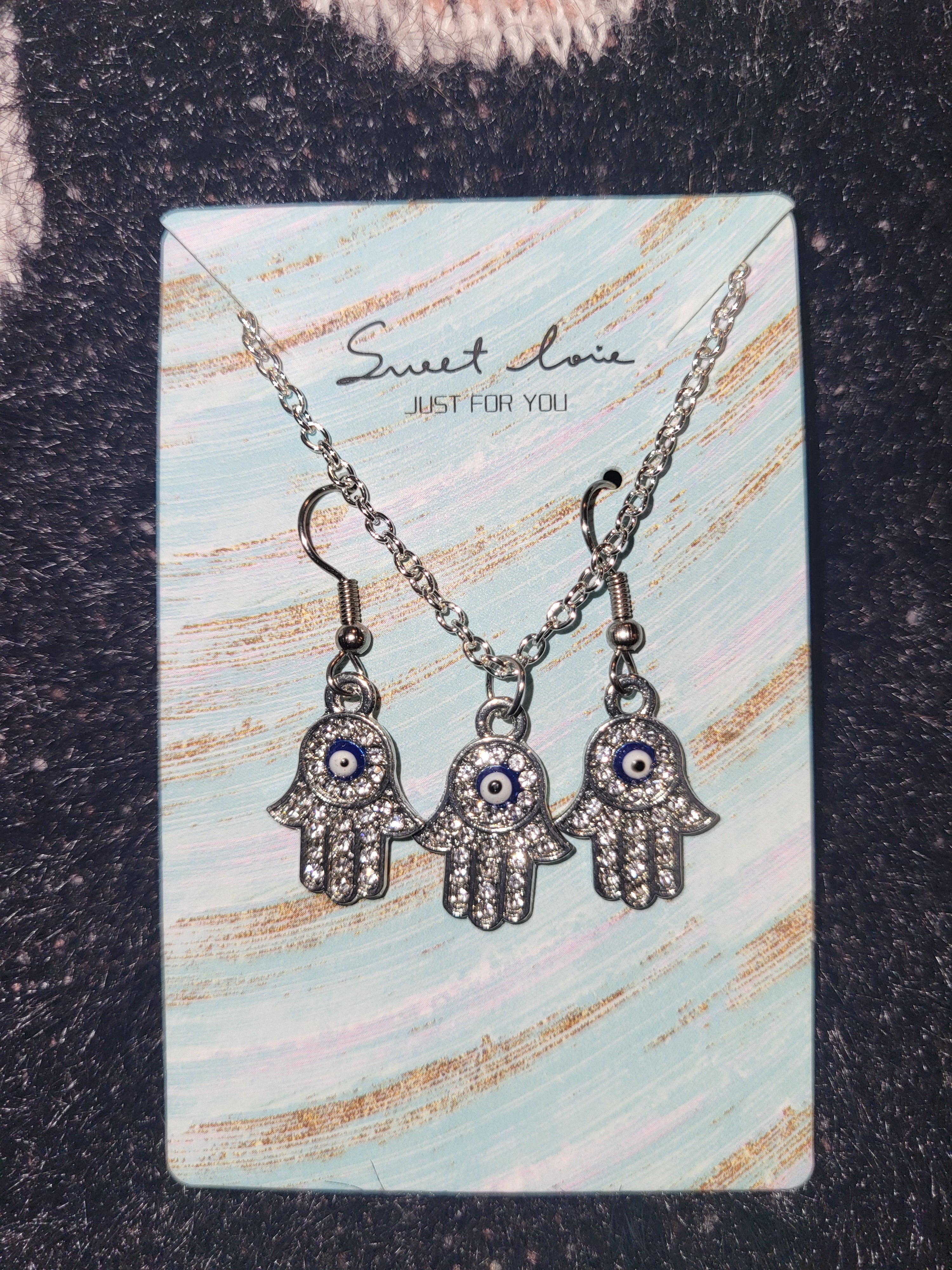 Handcrafted jewelry set