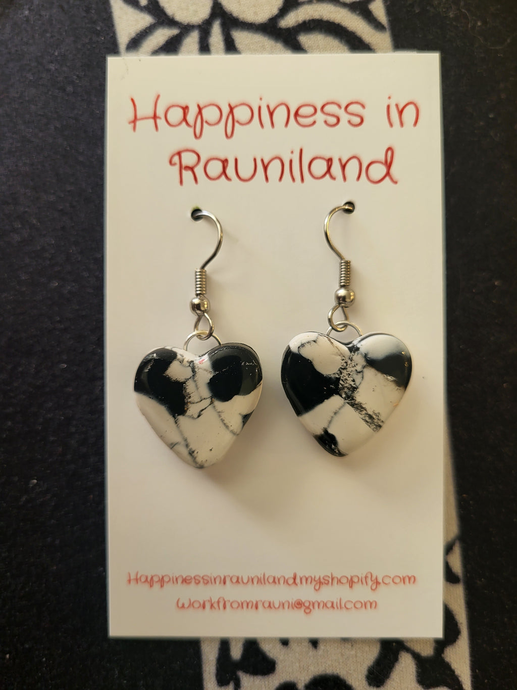 Handmade dangling earrings