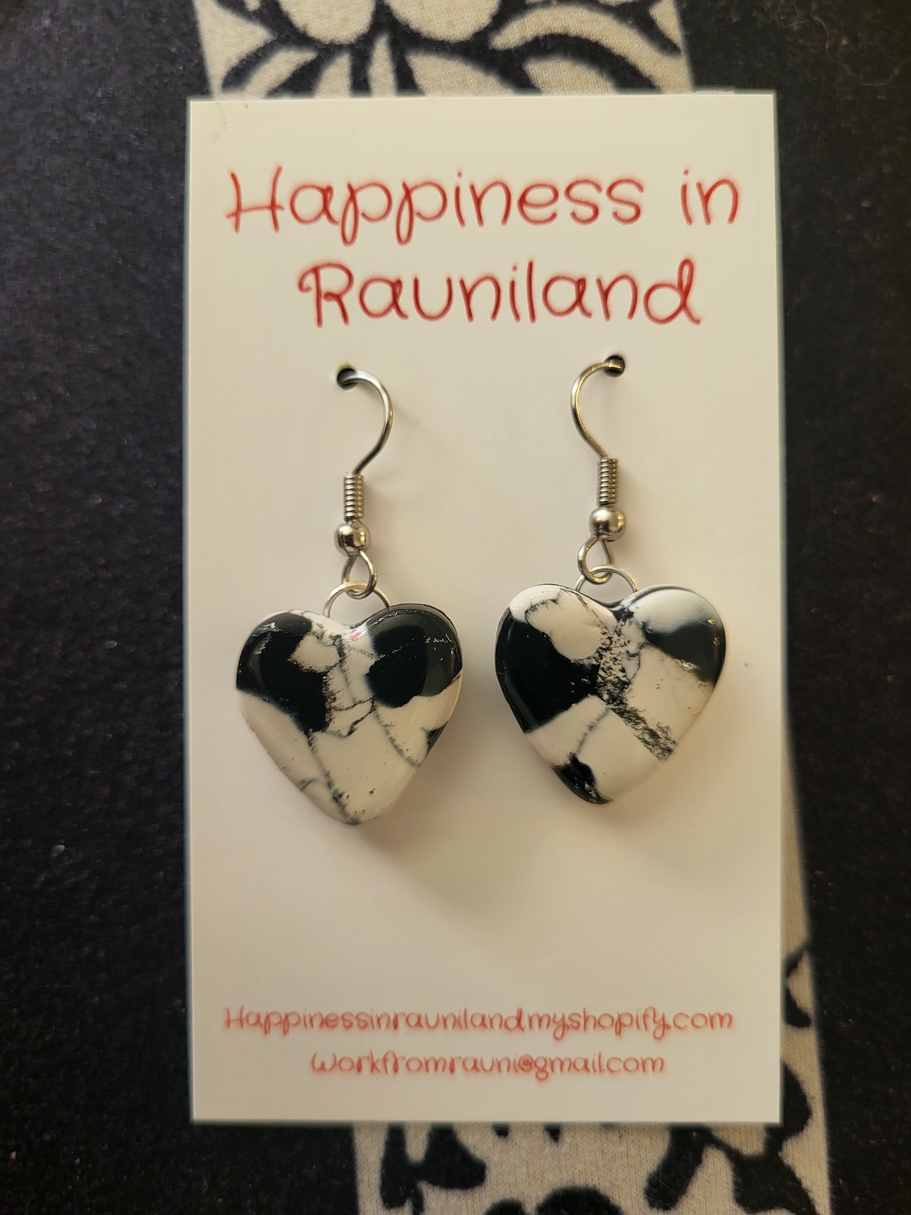 Handmade dangling earrings