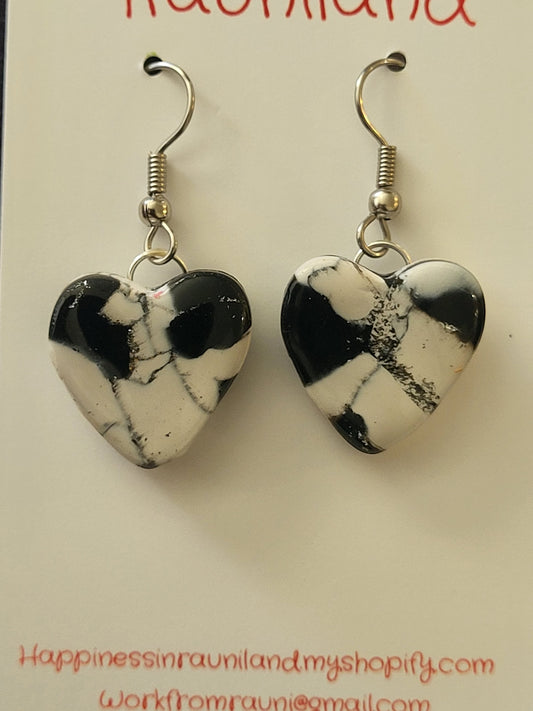 Handmade dangling earrings