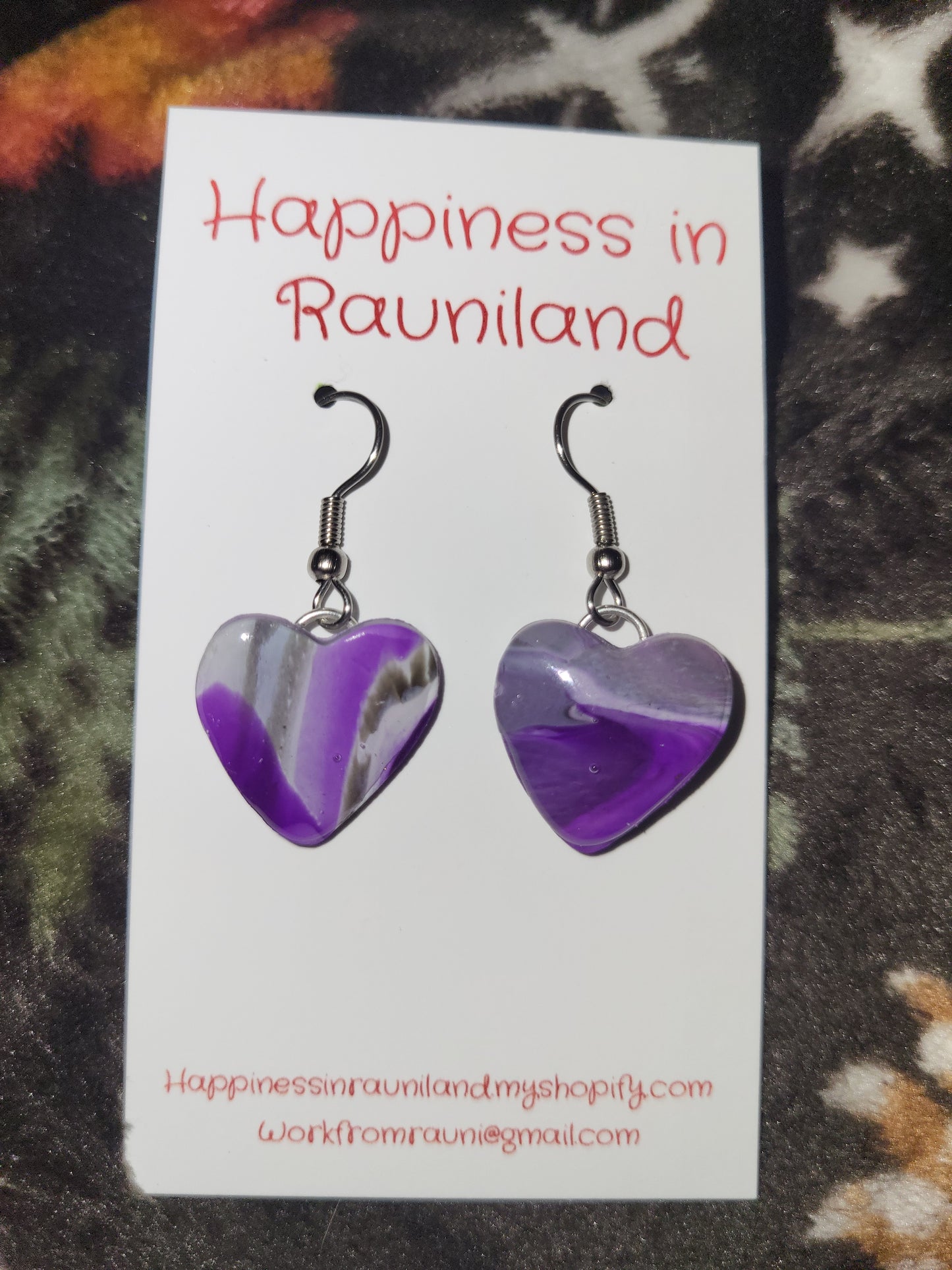 Handmade dangling earrings