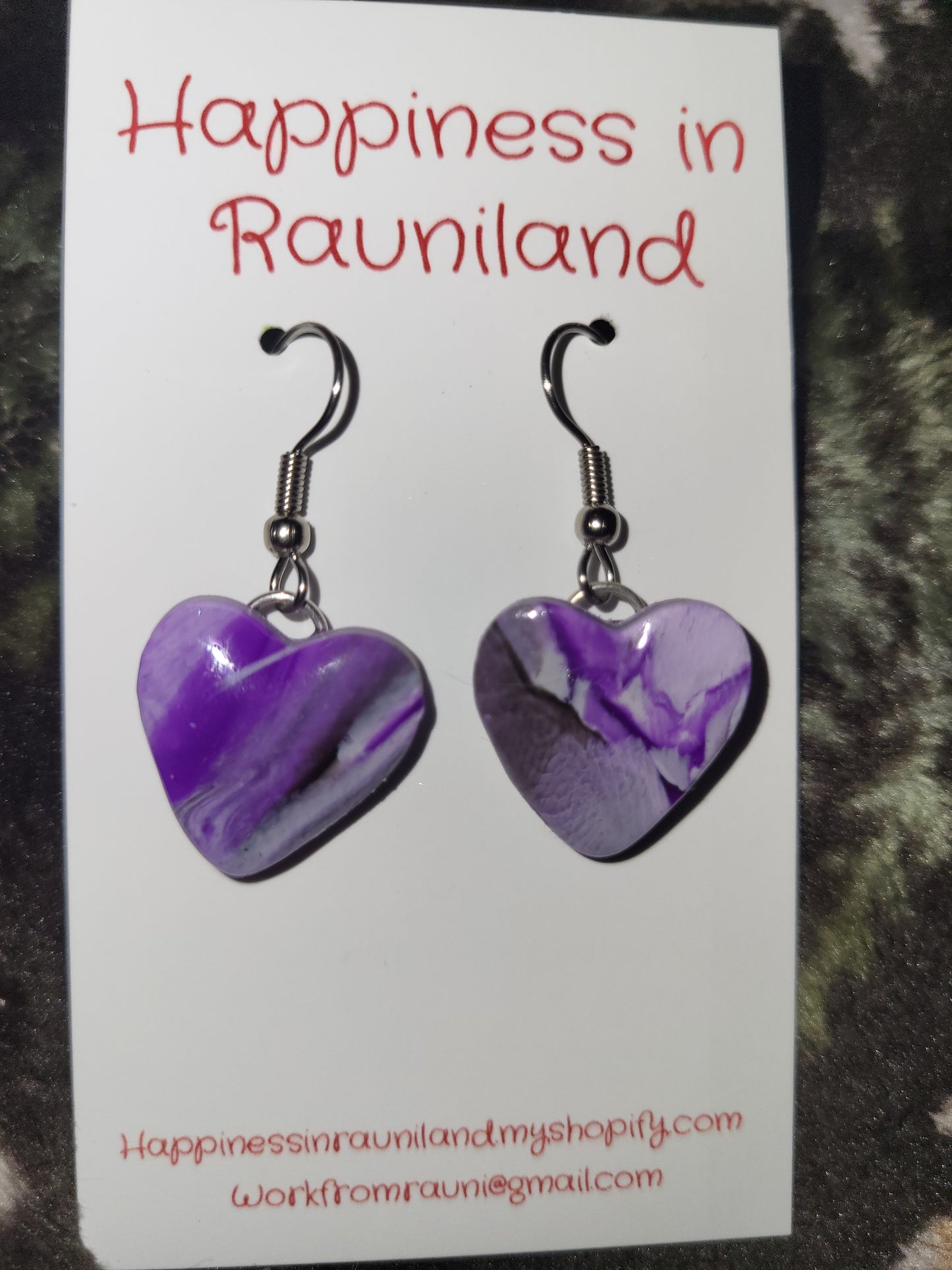 Handmade dangling earrings
