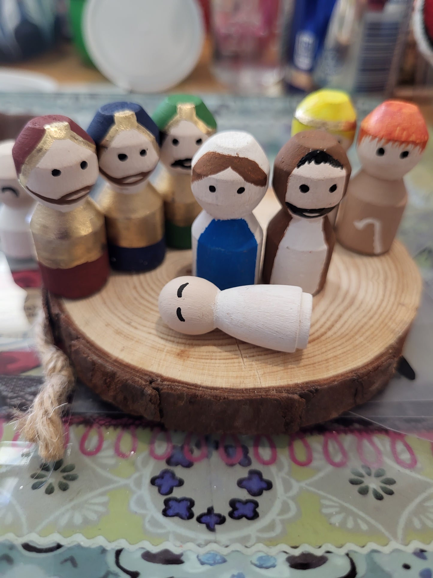 Nativity set