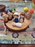 Nativity set