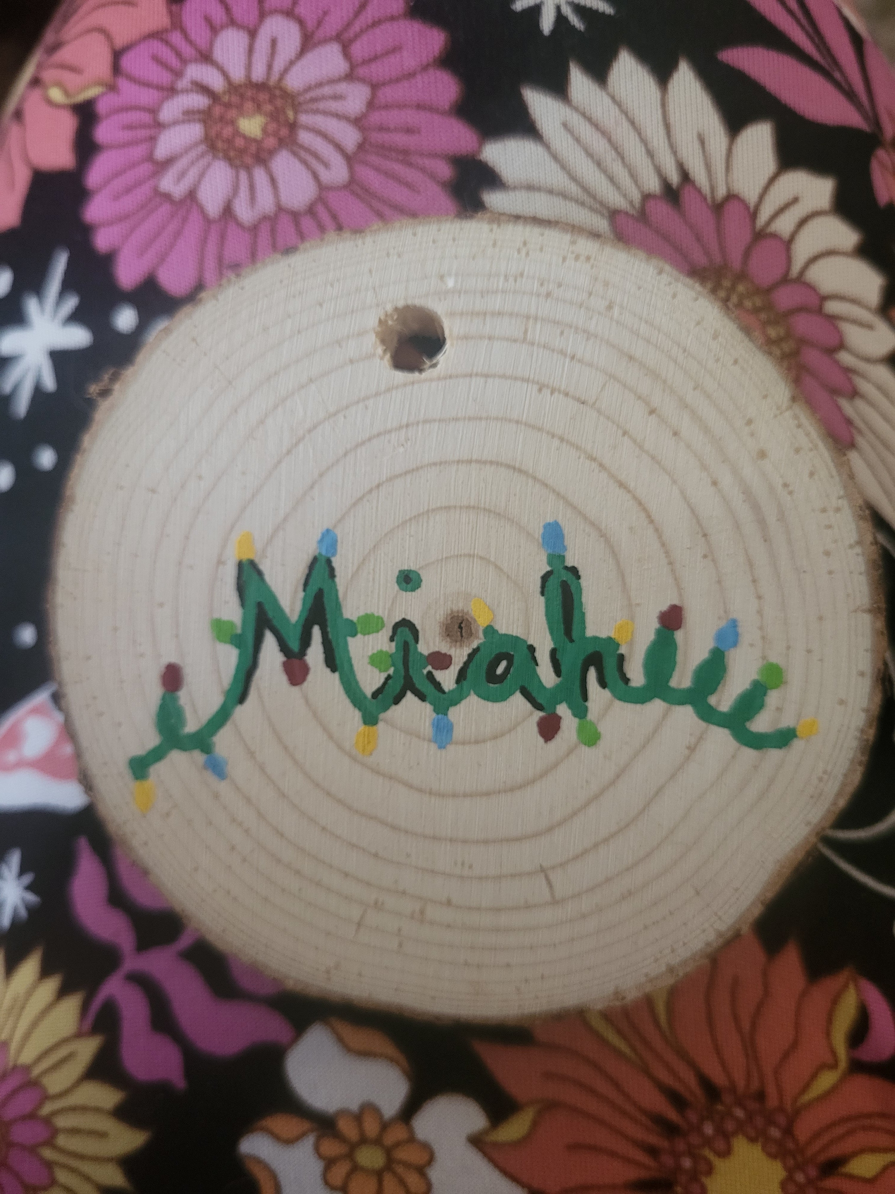 "2025" Personalized Christmas ornament