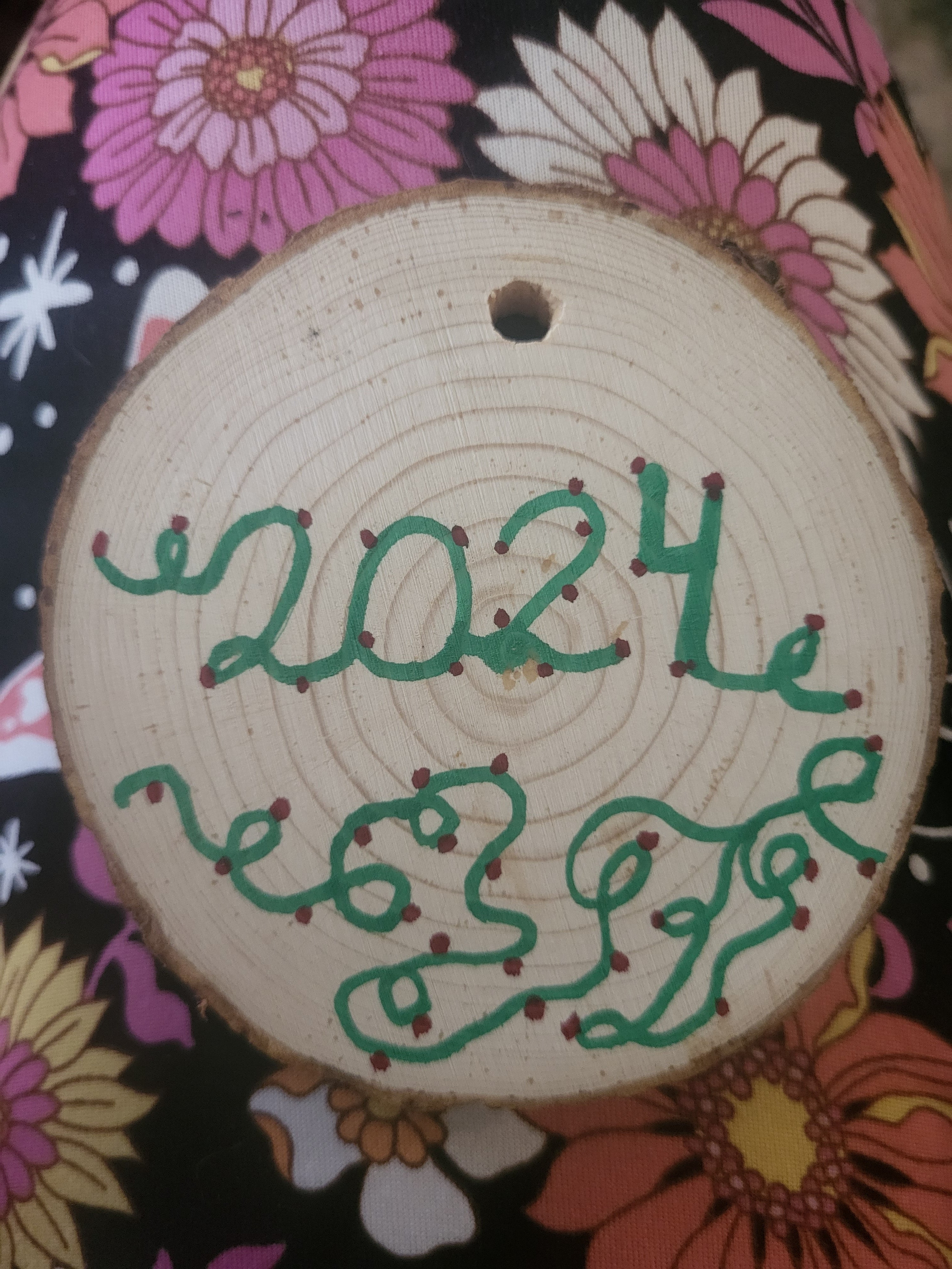 "2025" Personalized Christmas ornament