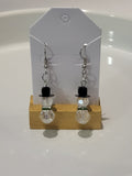Christmas earrings snowman