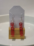 Christmas earrings "HOHOHO"