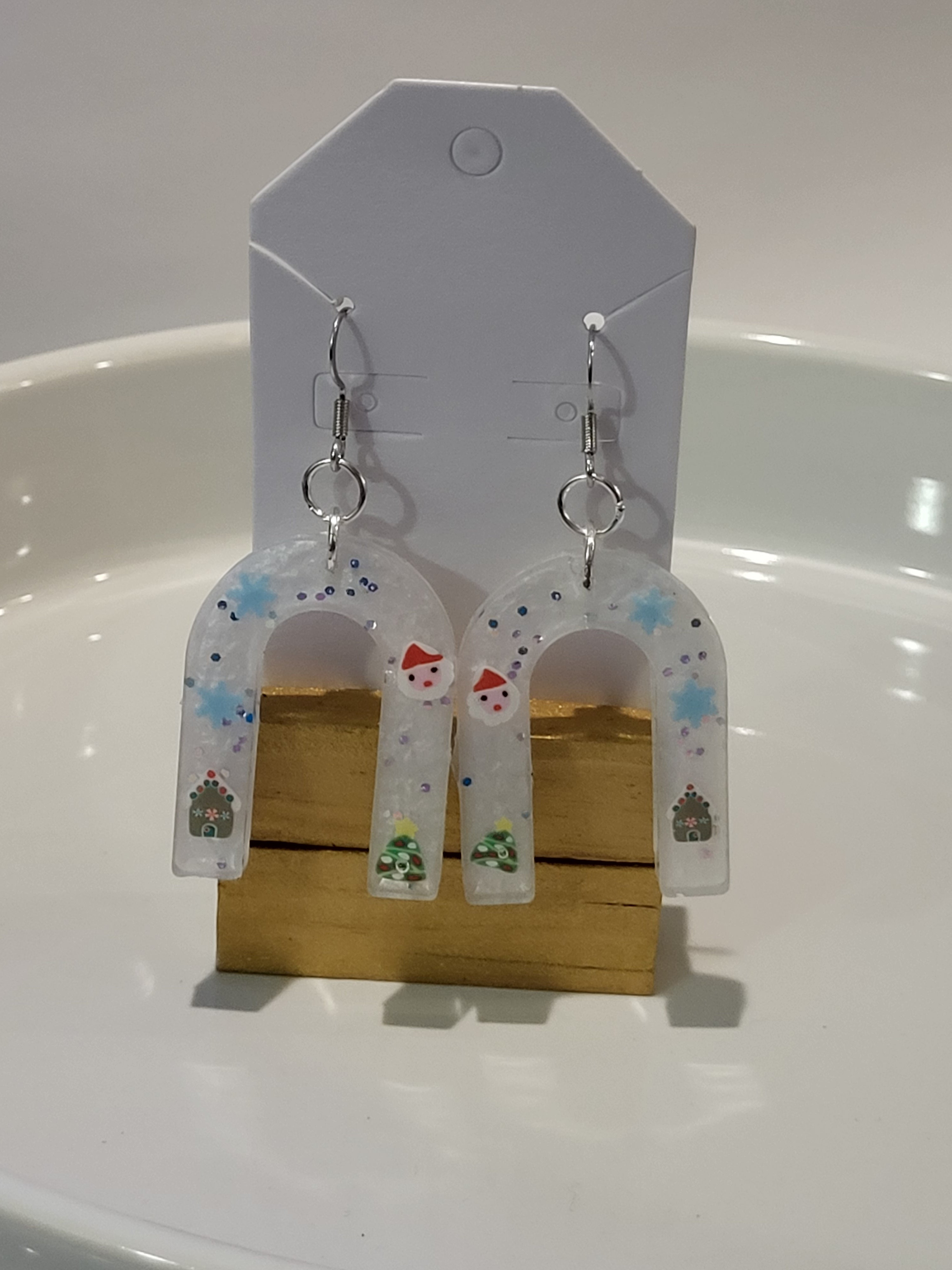 Christmas earrings