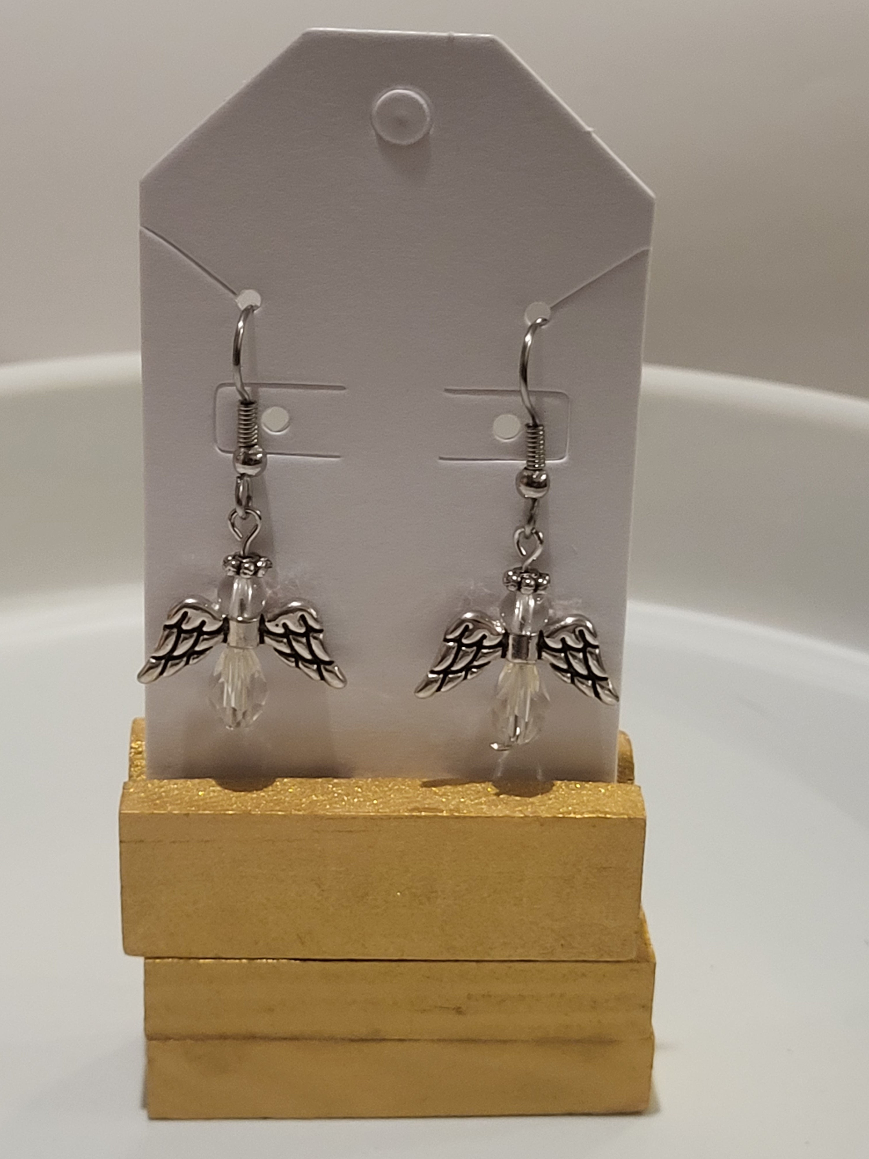 Christmas earrings mini angel