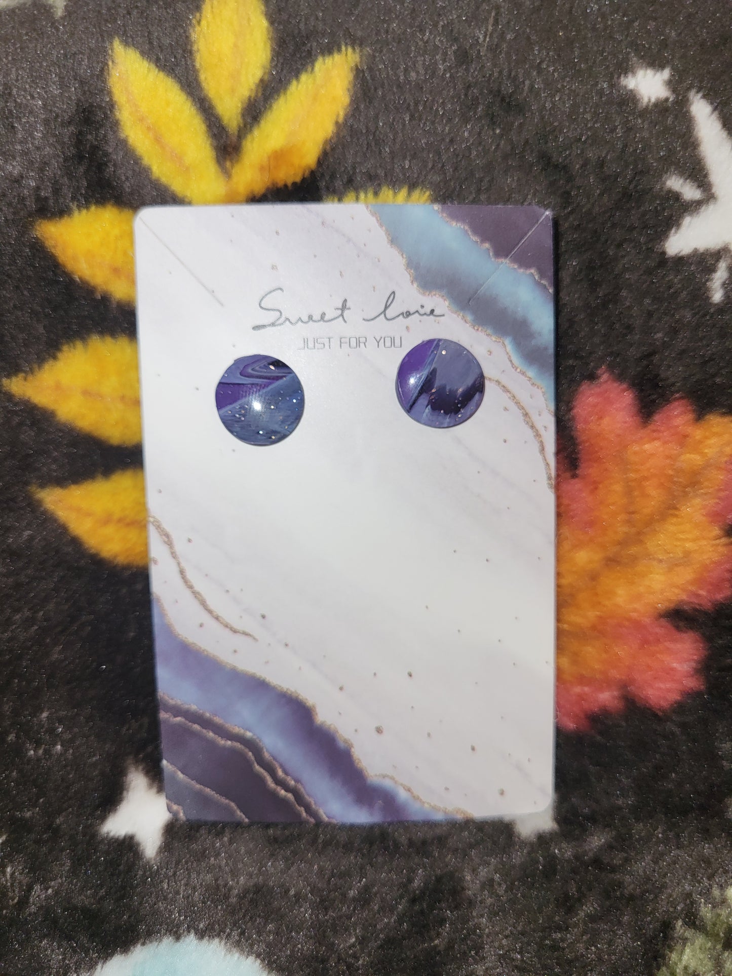 Handmade stud earrings