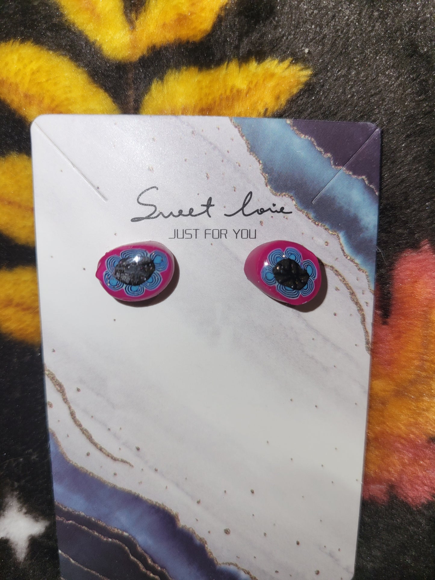 Handmade stud earrings