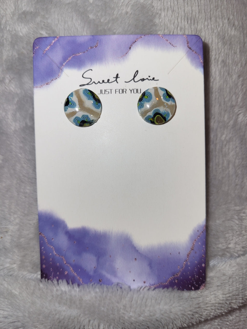 Handmade stud earrings