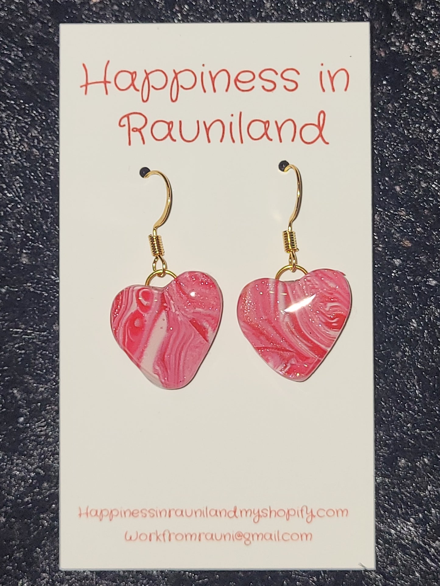 Handmade dangling earrings