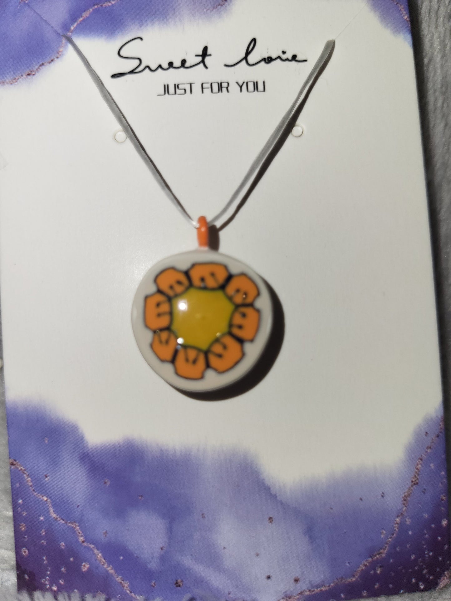 Homemade necklace charms