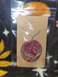 Clay charm necklace