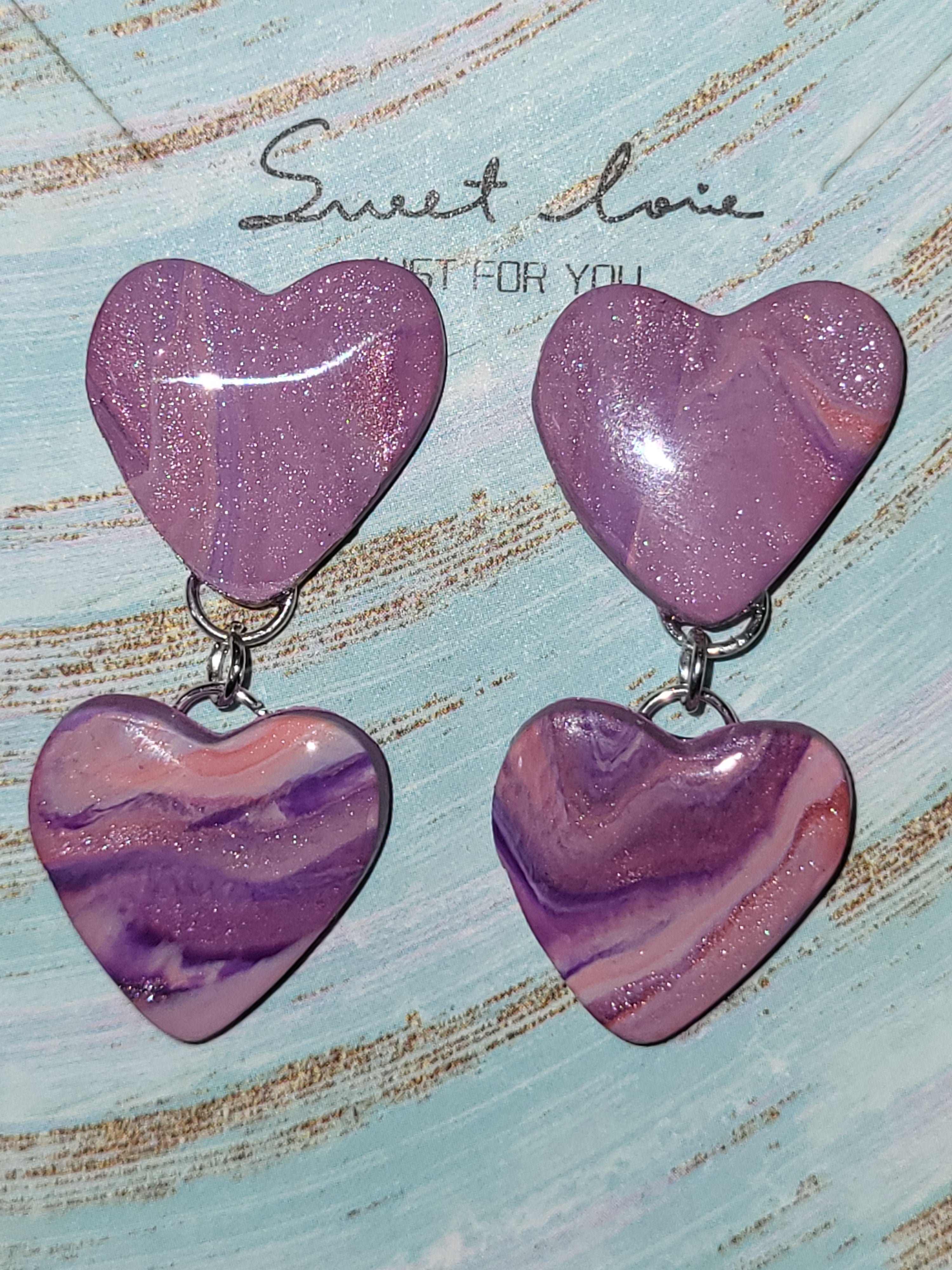 Valentine's day homemade jewelry 😍 stud