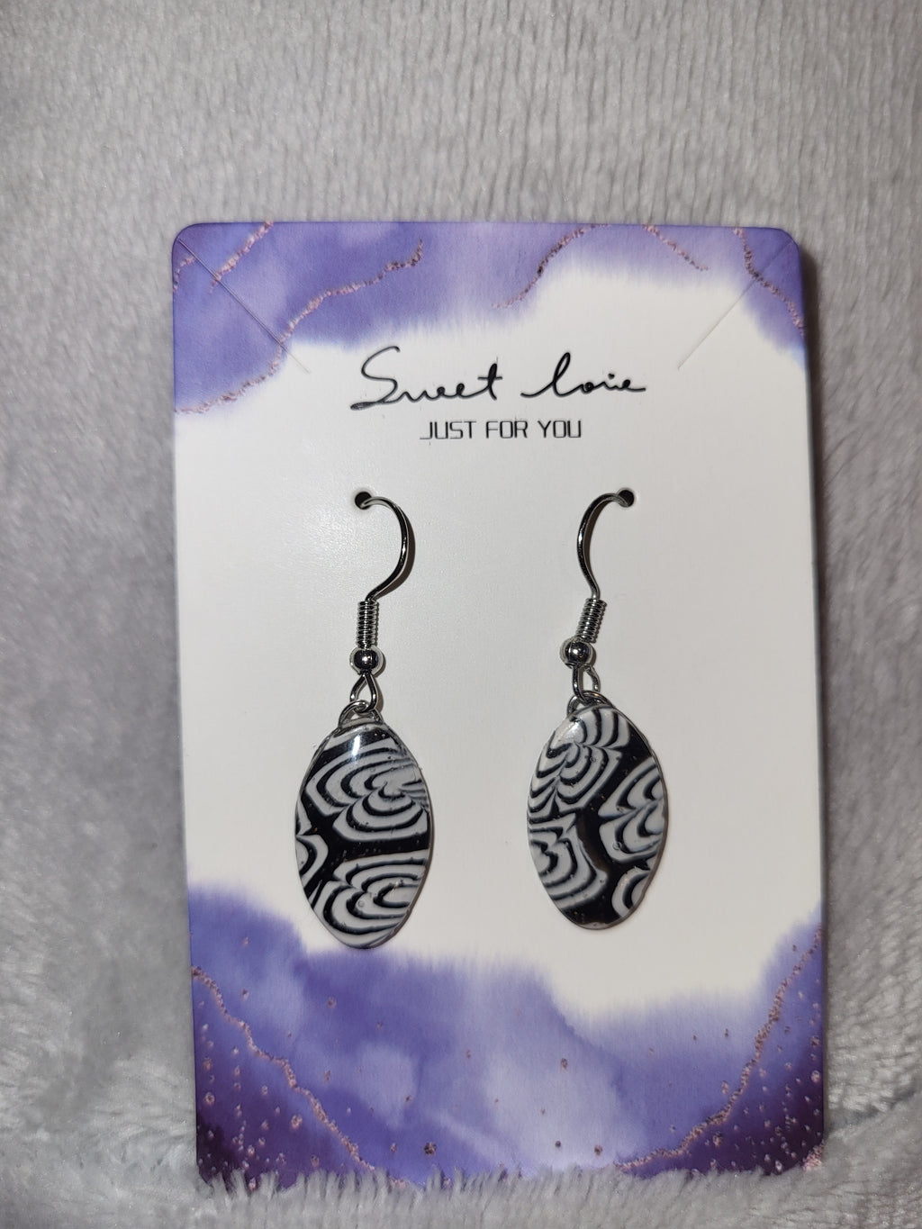 Black & white, homemade jewelry
