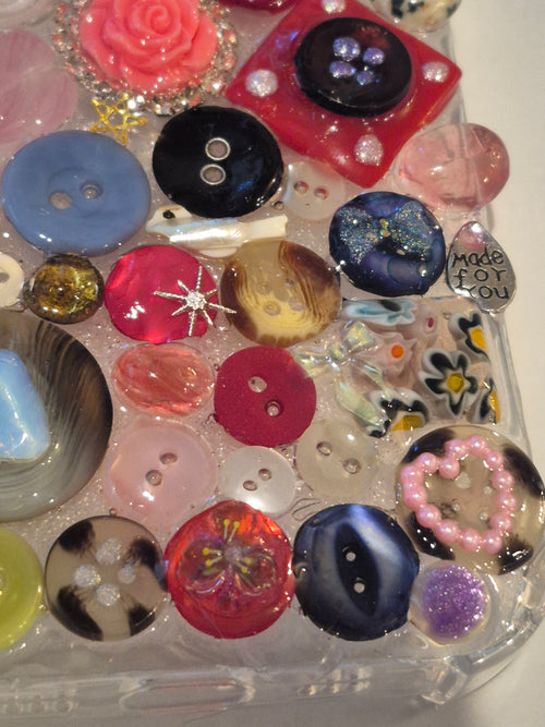 Button phone case♡