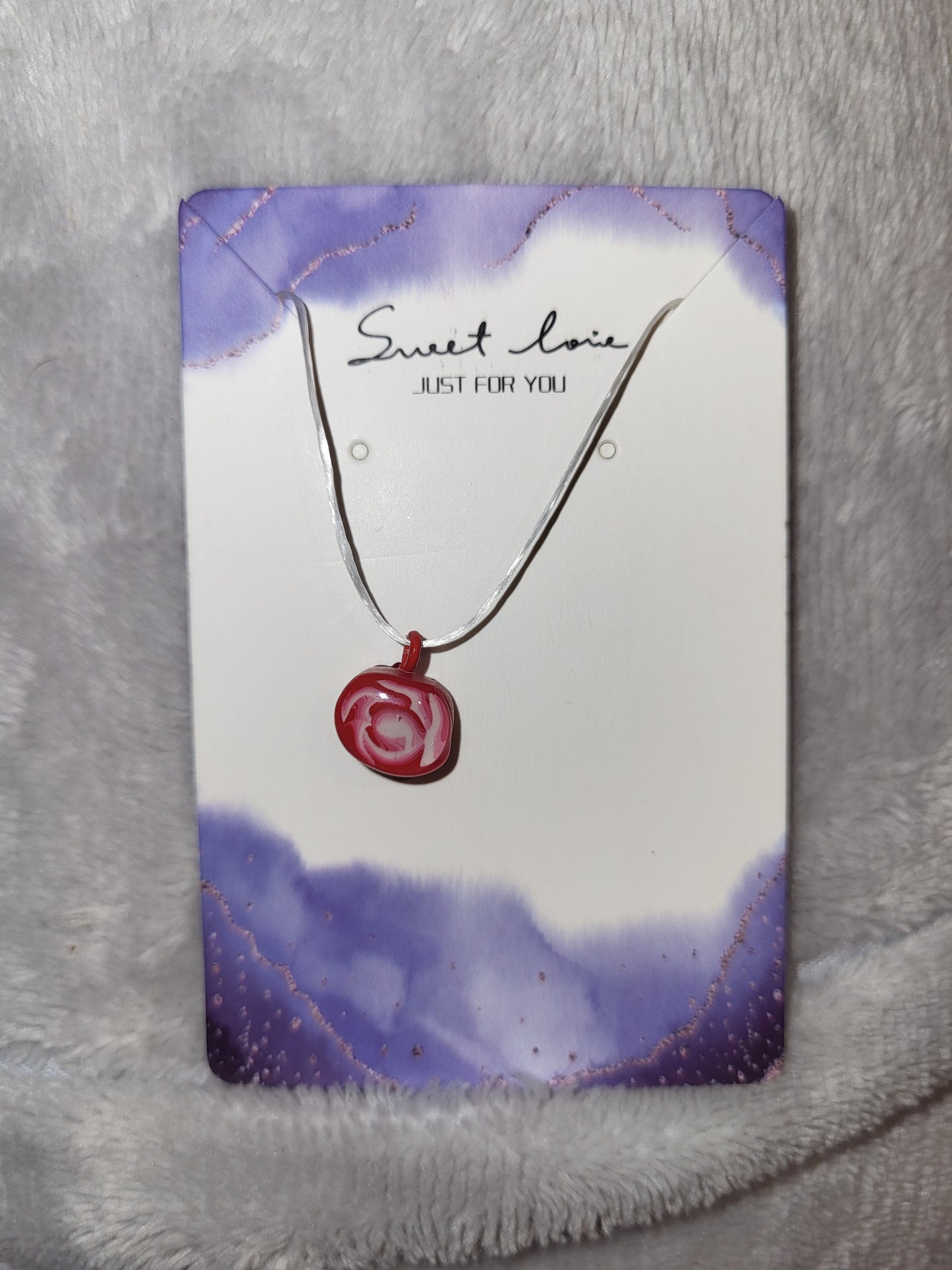 Homemade necklace charms