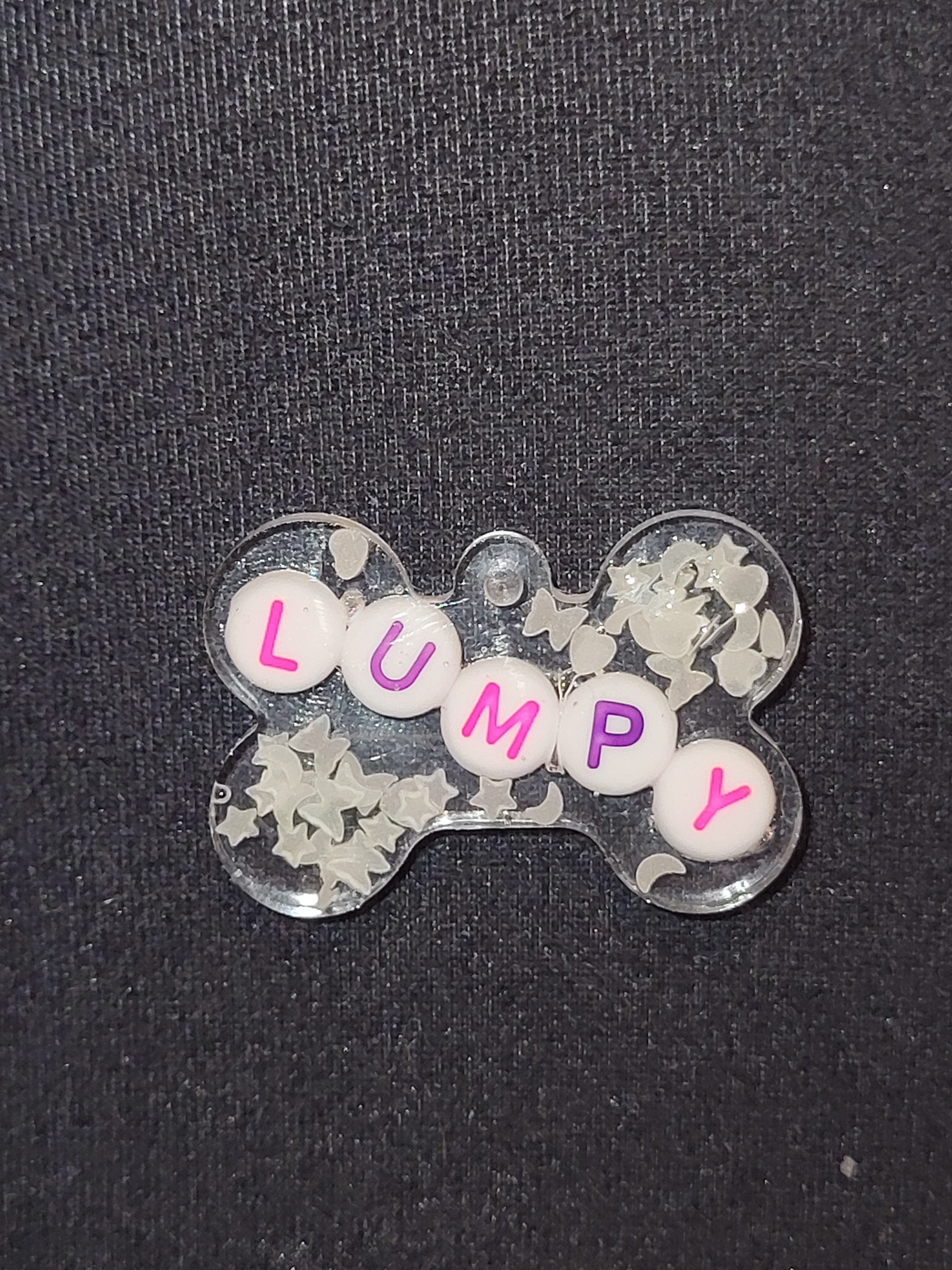 Homemade personalized animal tags
